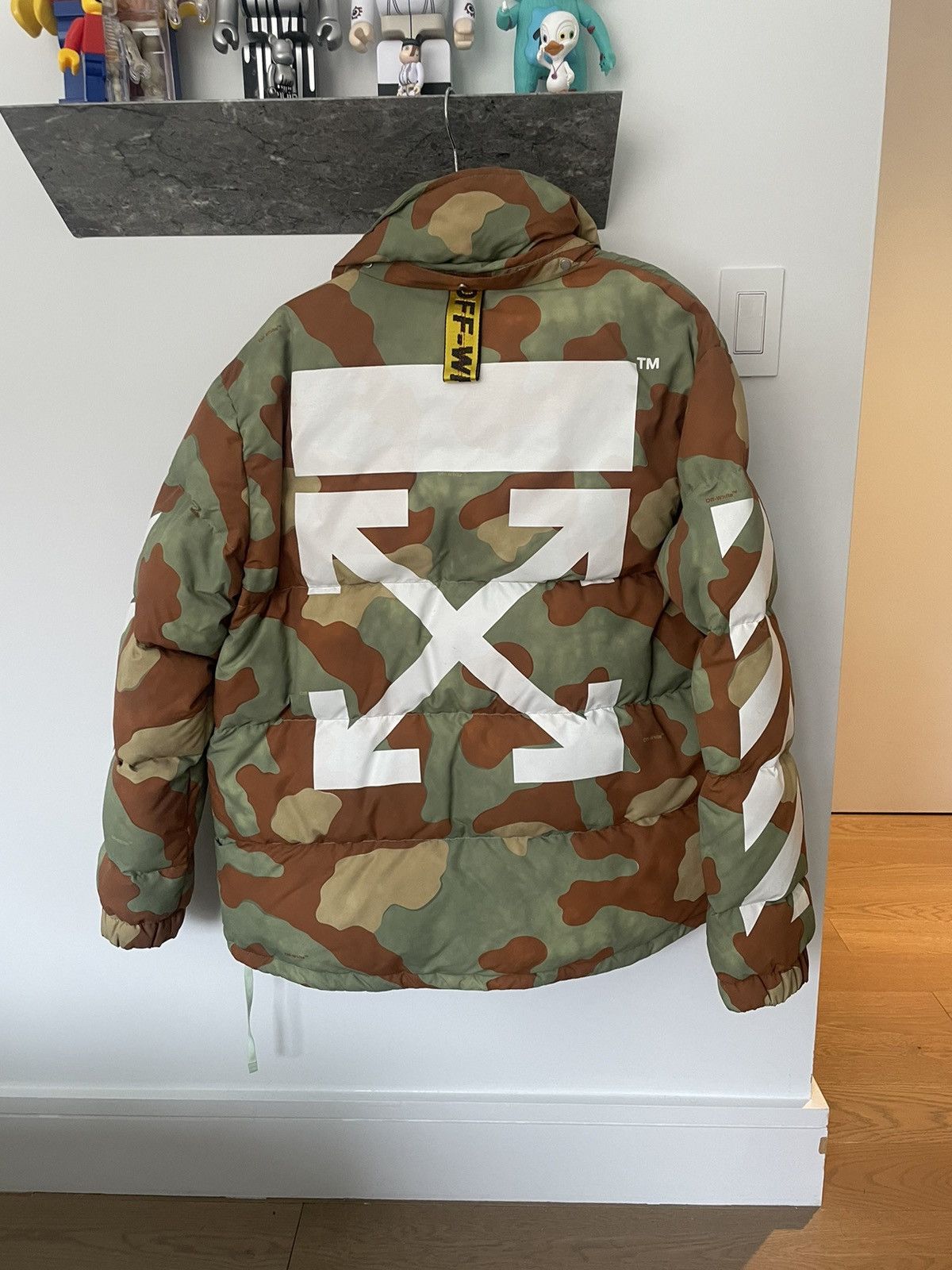 Off-White Off White Camo Puffer Jacket | Grailed