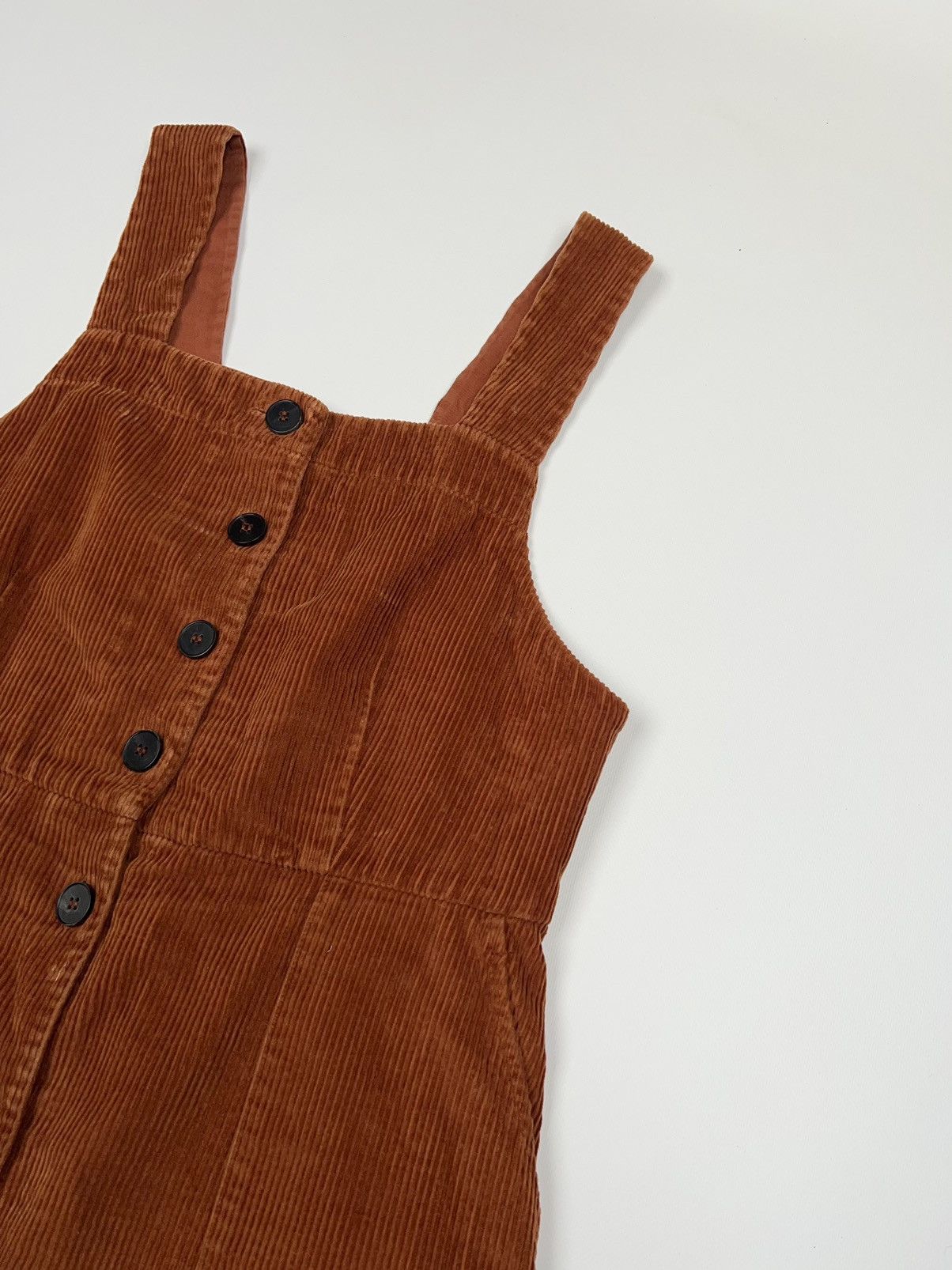 Designer Toast Corduroy Velvet Dress Buttons UK Size L / US 10 / IT 46 - 5 Thumbnail