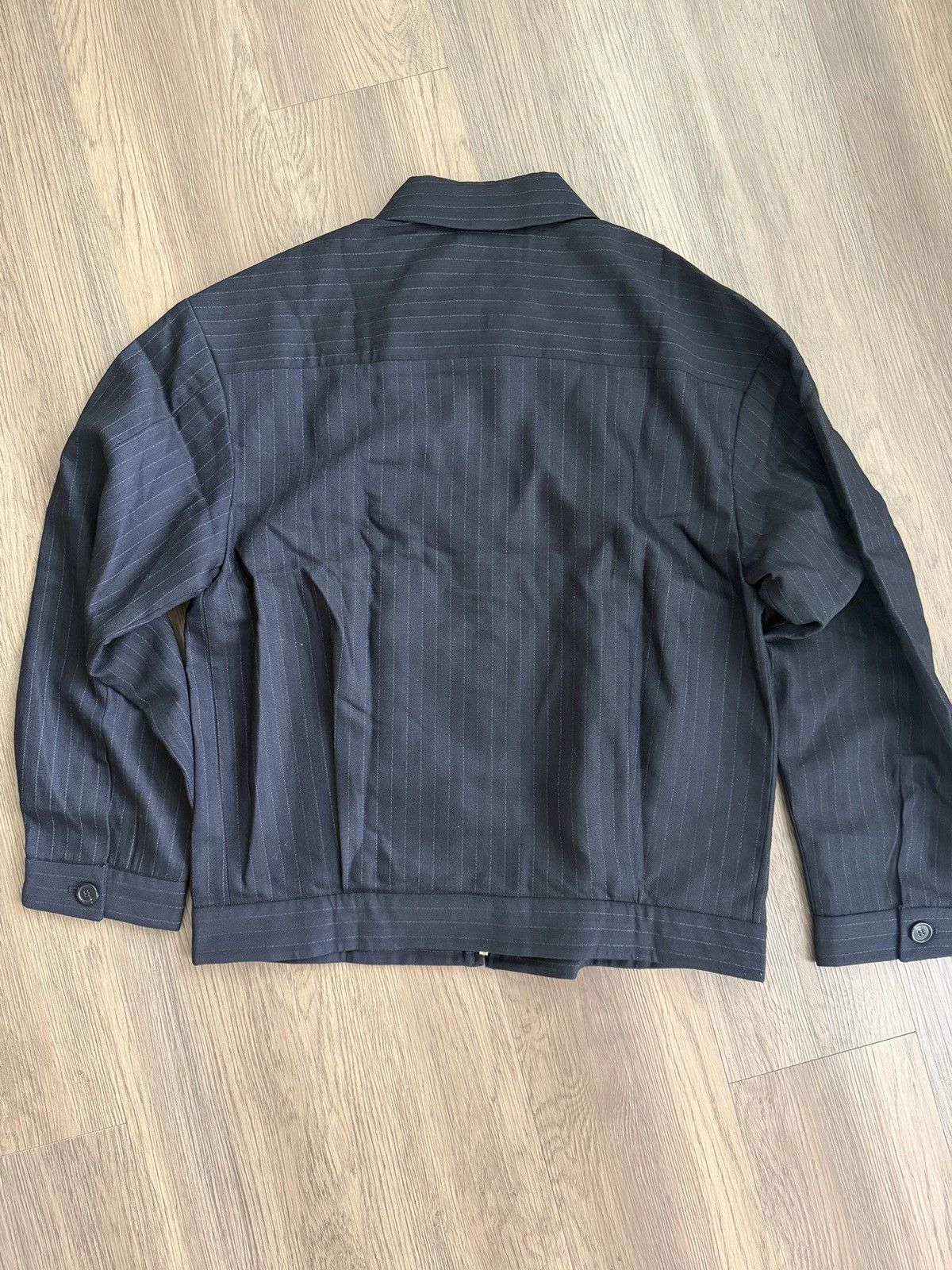 Miu Miu Miu Miu Pinstripe zip up Size US M / EU 48-50 / 2 - 9 Thumbnail