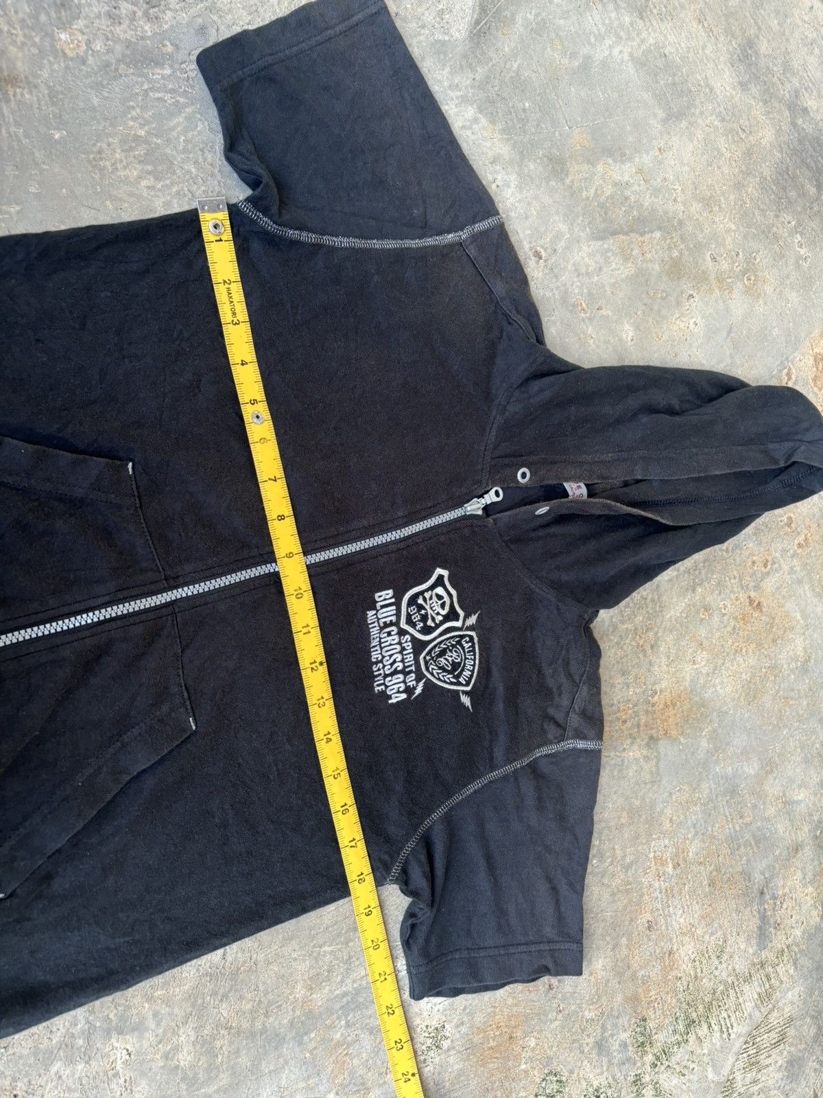 Hysteric Glamour Y2k Blue Cross Ifwixwasnine Punk Style Zip Tshirt Size US S / EU 44-46 / 1 - 11 Thumbnail