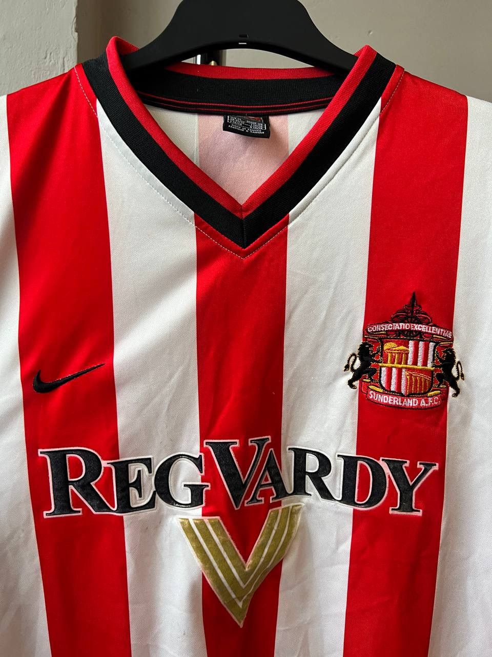 Nike 2000/2002 SUNDERLAND FC HOME SOCCER JERSEY FOOTBALL SHIRT XL Size US XL / EU 56 / 4 - 5 Thumbnail
