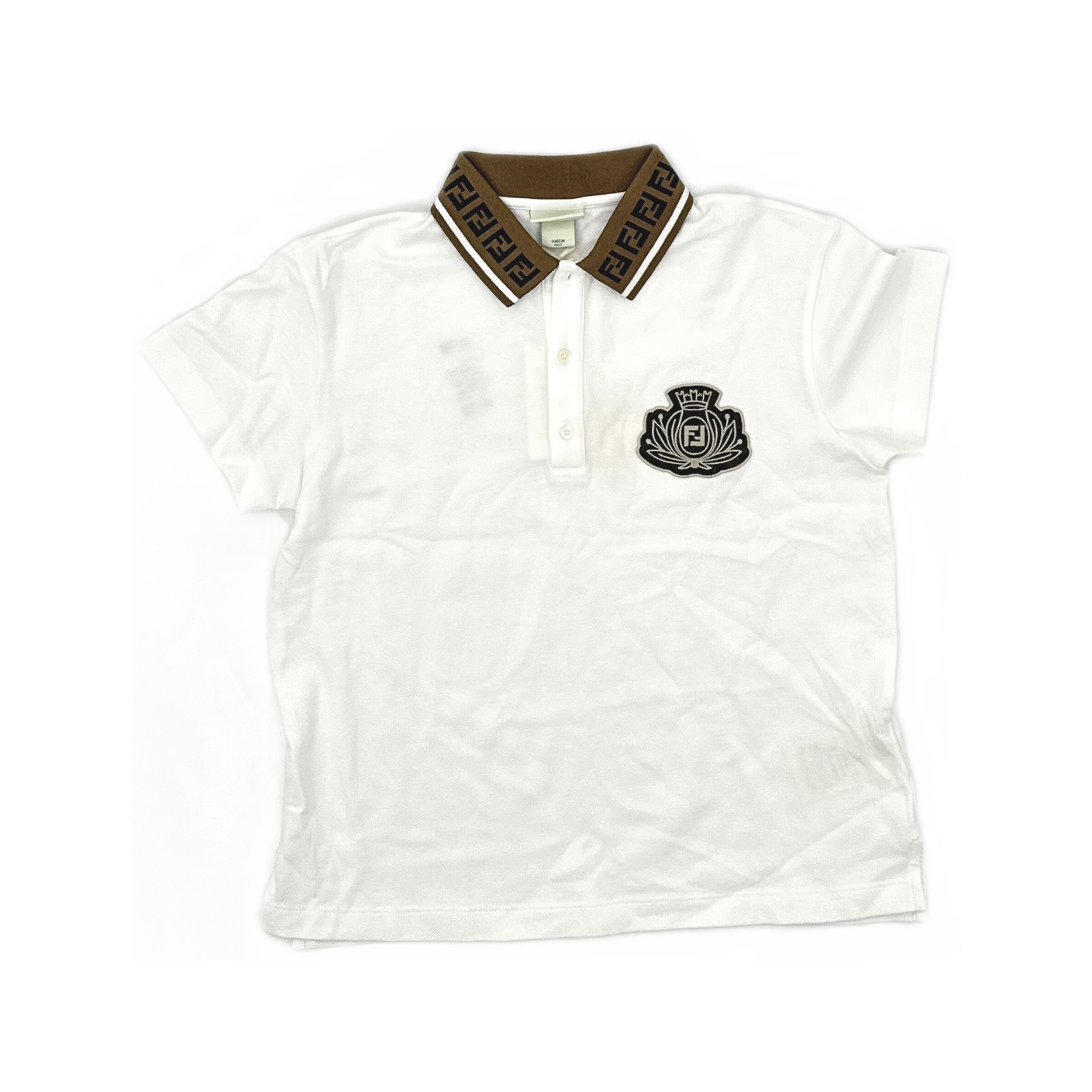 Fendi Fendi Logo Crest Polo Shirt Size XS Size US XS / EU 42 / 0 - 1 Thumbnail