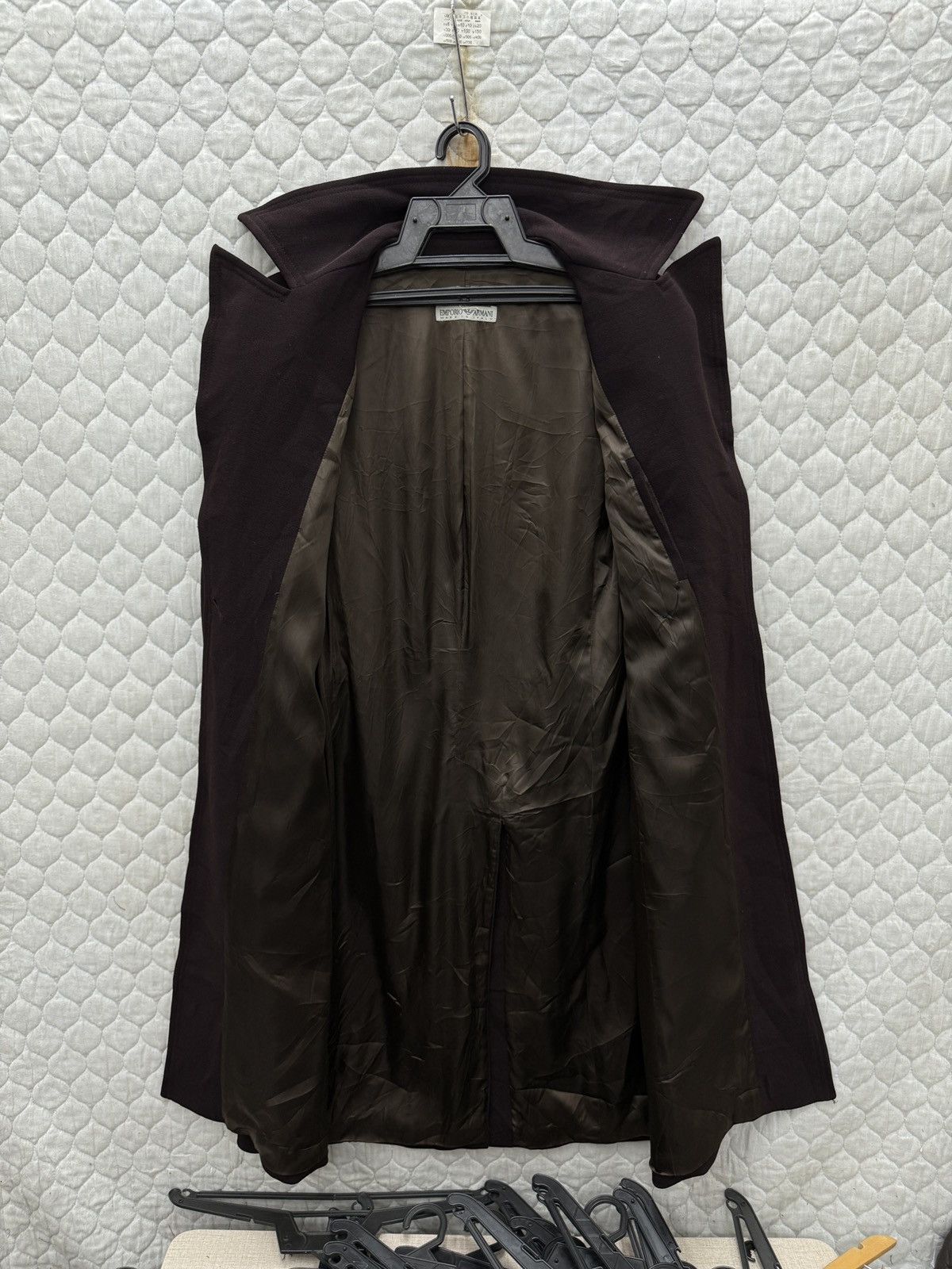 Emporio Armani 🔥🔥🔥ARCHIVE EMPORIO ARMANI LONG JACKET Size S / US 4 / IT 40 - 7 Thumbnail