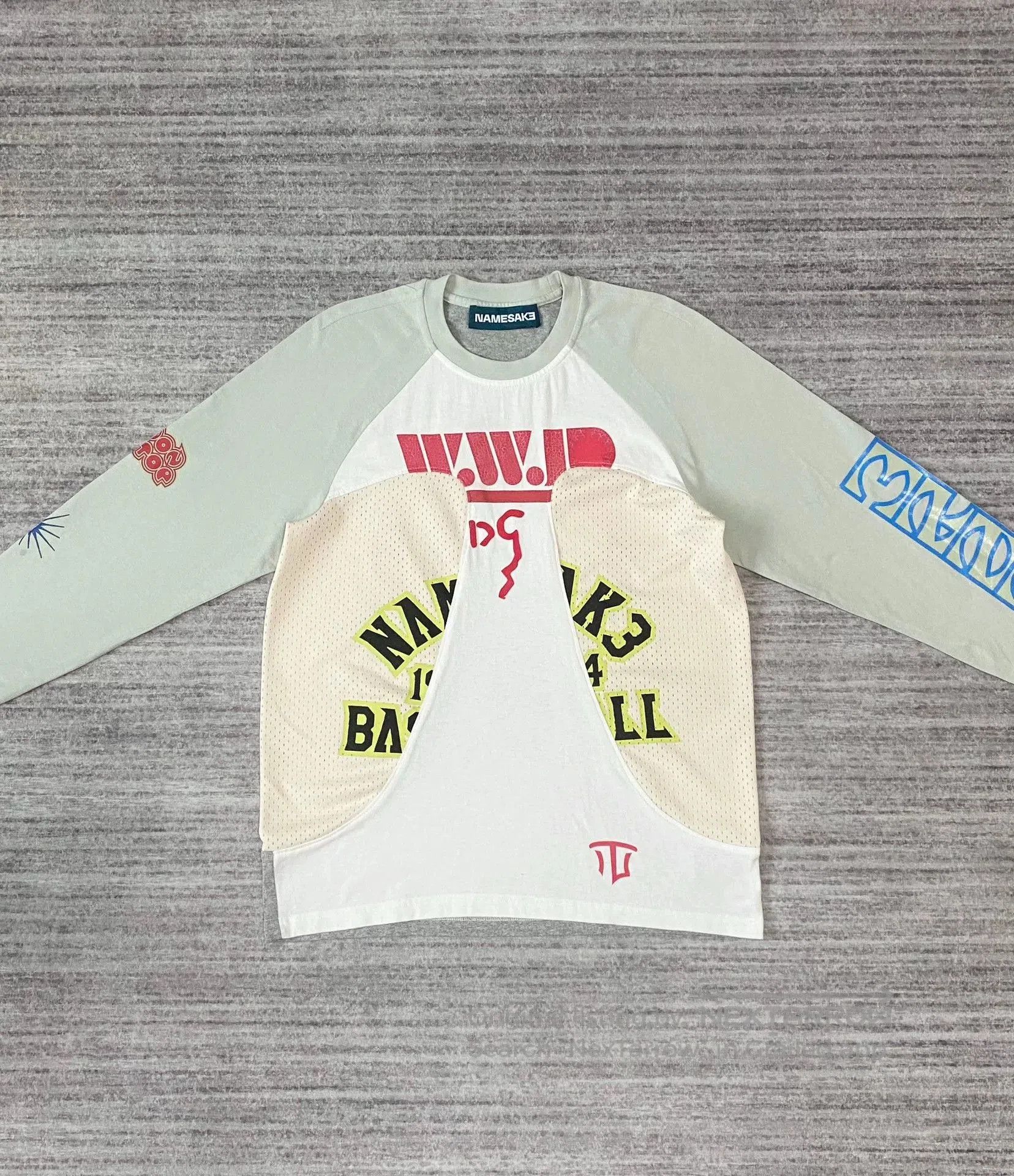NAMESAKE namesake color block basketball long sleeve tee. Size US XS / EU 42 / 0 - 2 Thumbnail