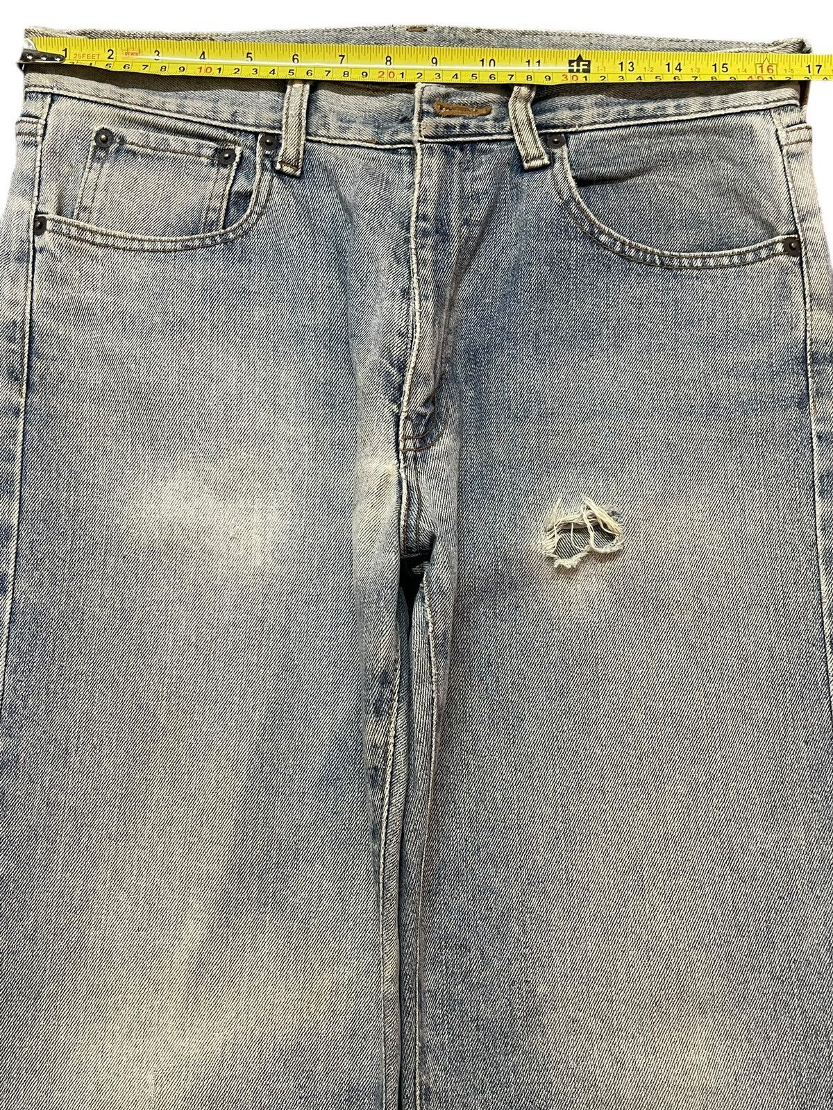 Japanese Brand Vintage Japanese Brand Blue Faded Wash Style Jeans Size US 33 - 11 Thumbnail
