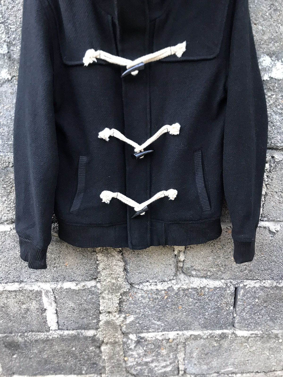 Japanese Brand 🔥V1BGYOR Hooded Wool Duffle Bomber Jacket Size US S / EU 44-46 / 1 - 4 Thumbnail