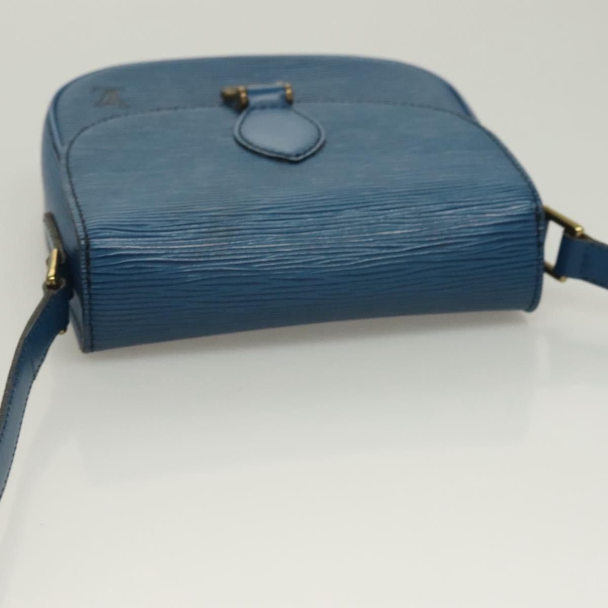 Louis Vuitton LOUIS VUITTON Epi Saint Cloud PM Shoulder Bag Blue M52195 Size ONE SIZE - 6 Thumbnail