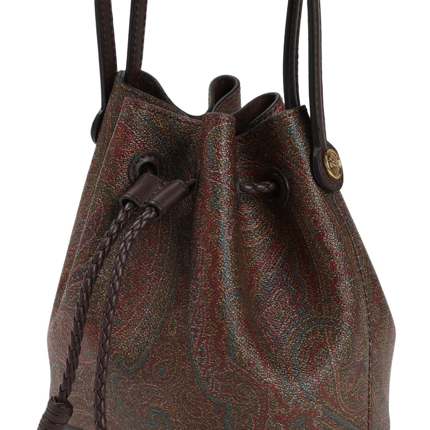 Etro ETRO Arnica Small Brown Bucket Bag New And Authentic Size ONE SIZE - 3 Thumbnail