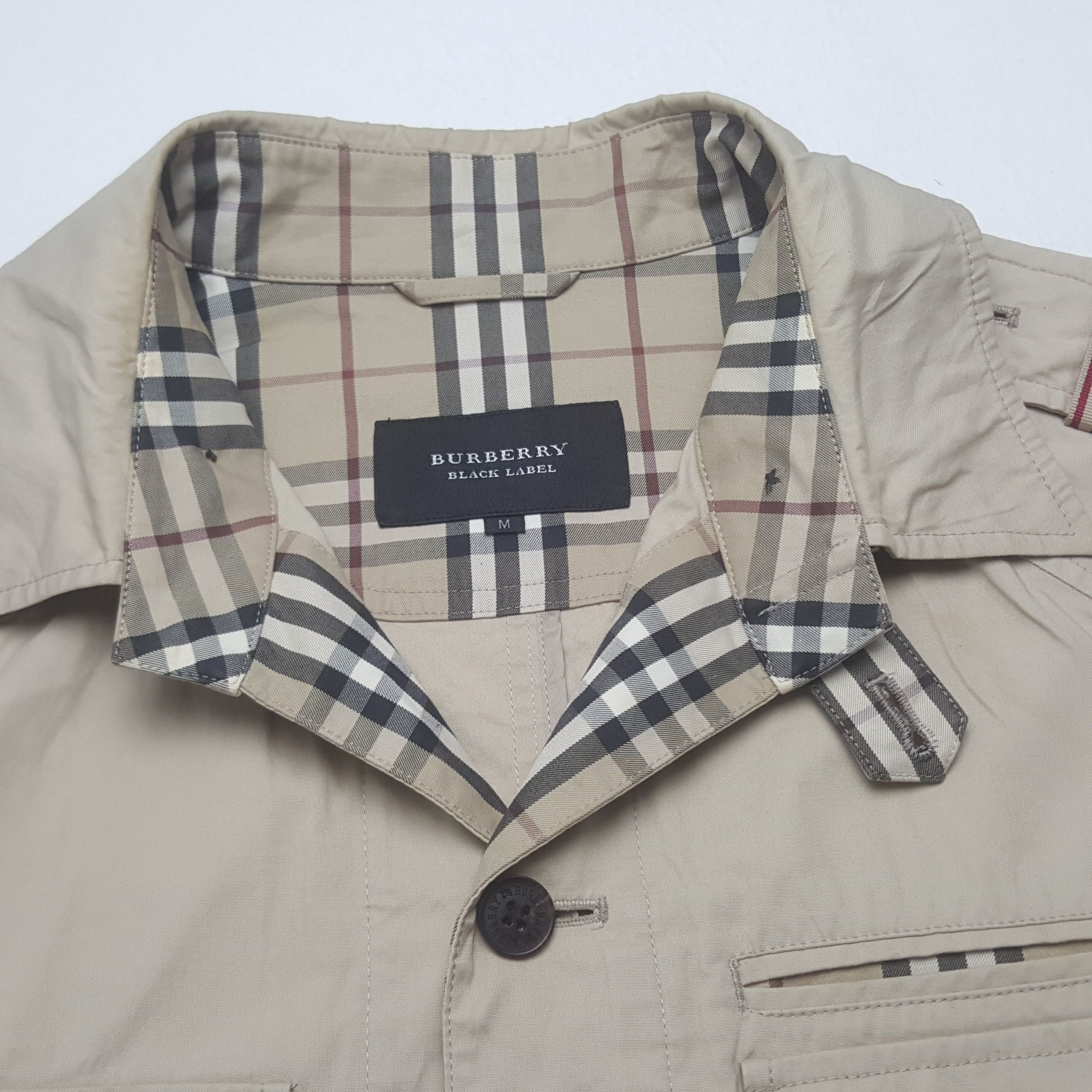 Burberry Vintage Burberry Black Label Button Up Jacket Size US M / EU 48-50 / 2 - 5 Thumbnail