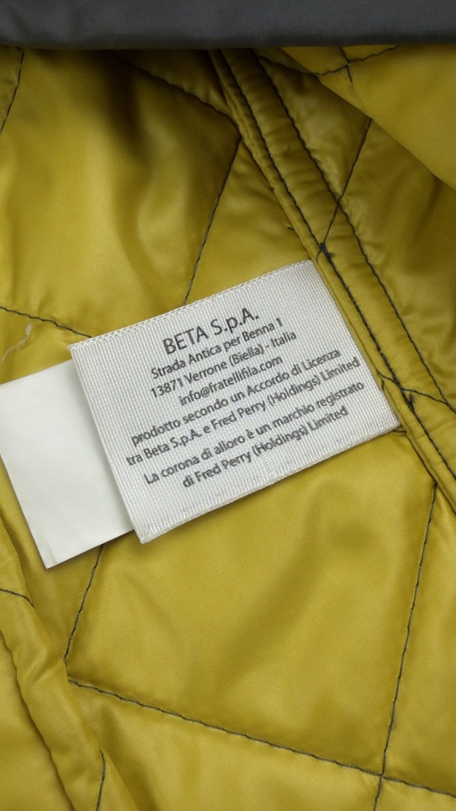 Fred Perry Fred Perry Quilted Jacket Olive Barbour Style Size US S / EU 44-46 / 1 - 6 Thumbnail