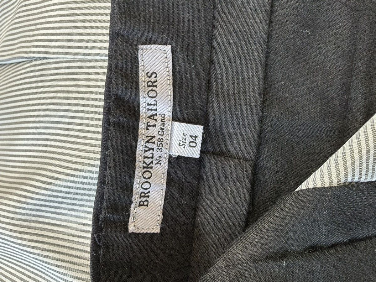 Brooklyn Tailors Brooklyn Tailors Navy Italian Wool and Silk Tuxedo Size 40 Size 40R - 9 Thumbnail