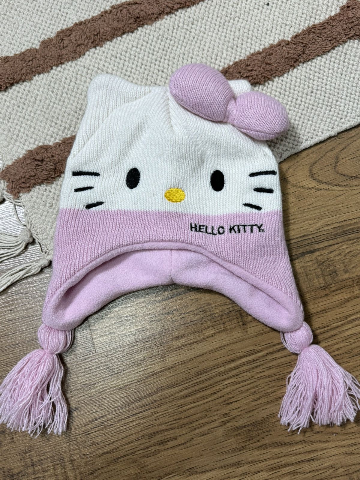 Cartoon Network CUTE HELLO KITTY AVIATOR HAT Size ONE SIZE - 3 Thumbnail