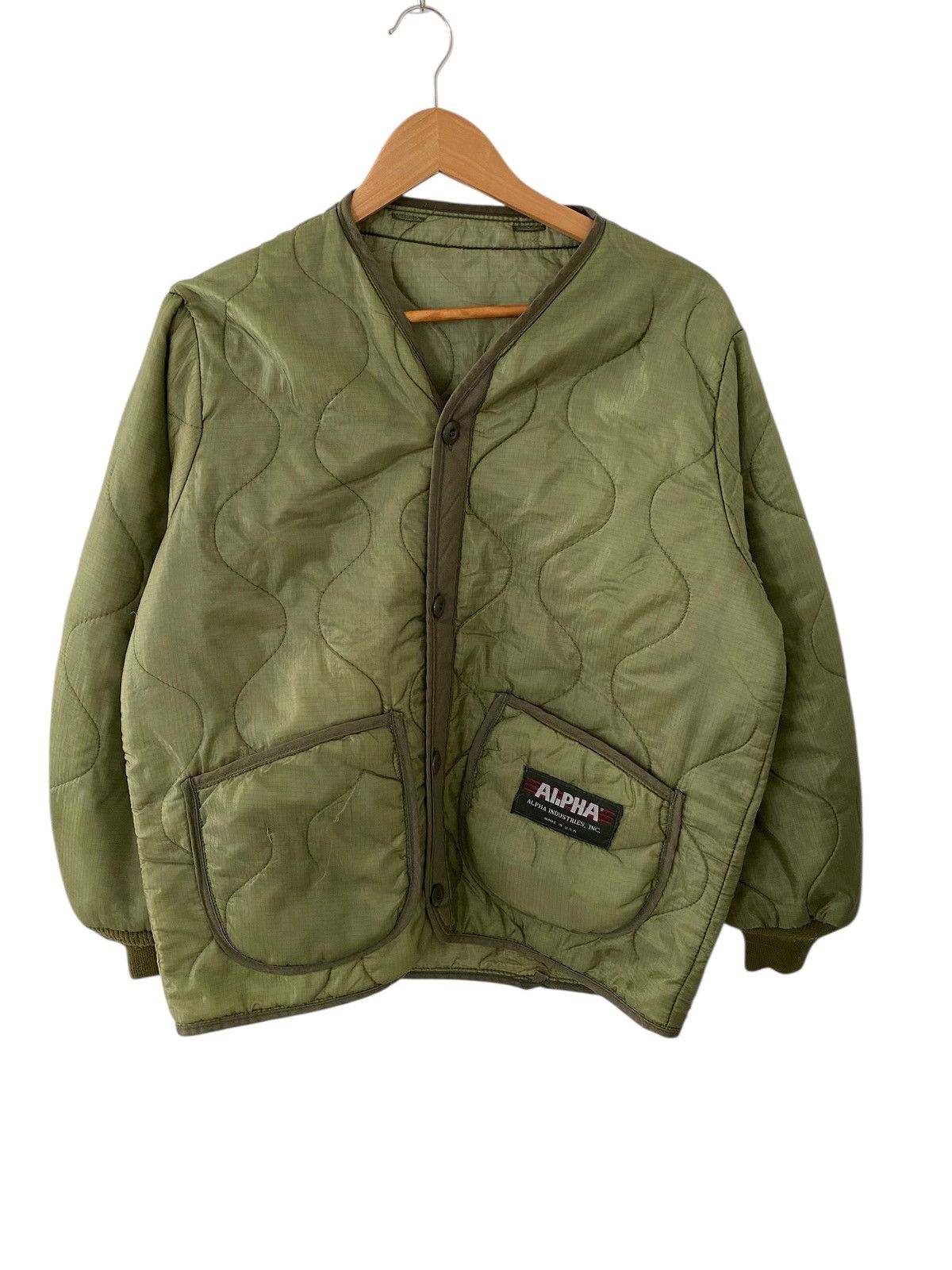 Alpha Industries Alpha Industries ALS/92 Field Coat Liner in olive drab Size US L / EU 52-54 / 3 - 6 Thumbnail
