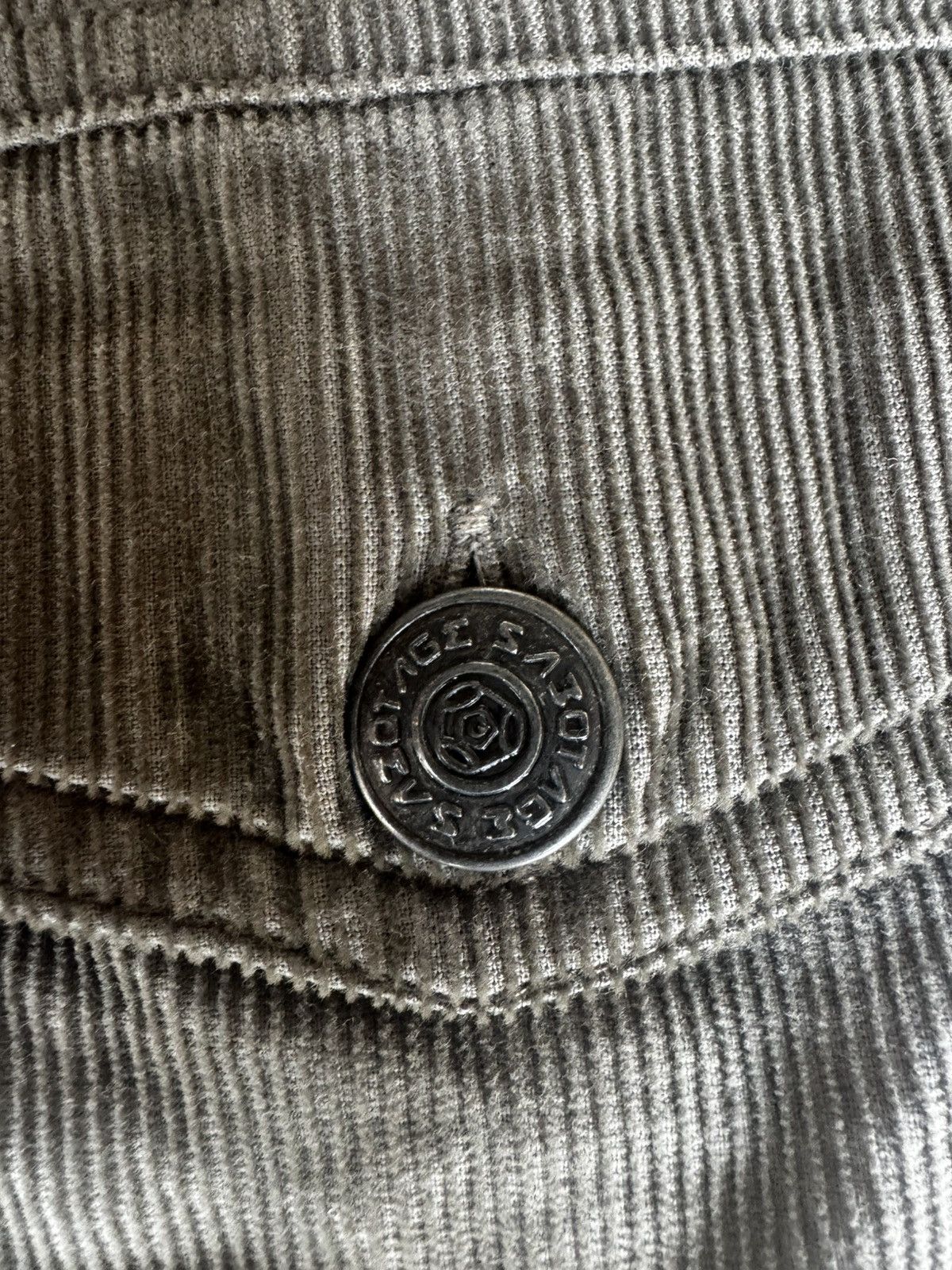 Walter Van Beirendonck Sabotage Cord Trucker Jacket — 1990s / NOS with Tag Size US L / EU 52-54 / 3 - 7 Thumbnail