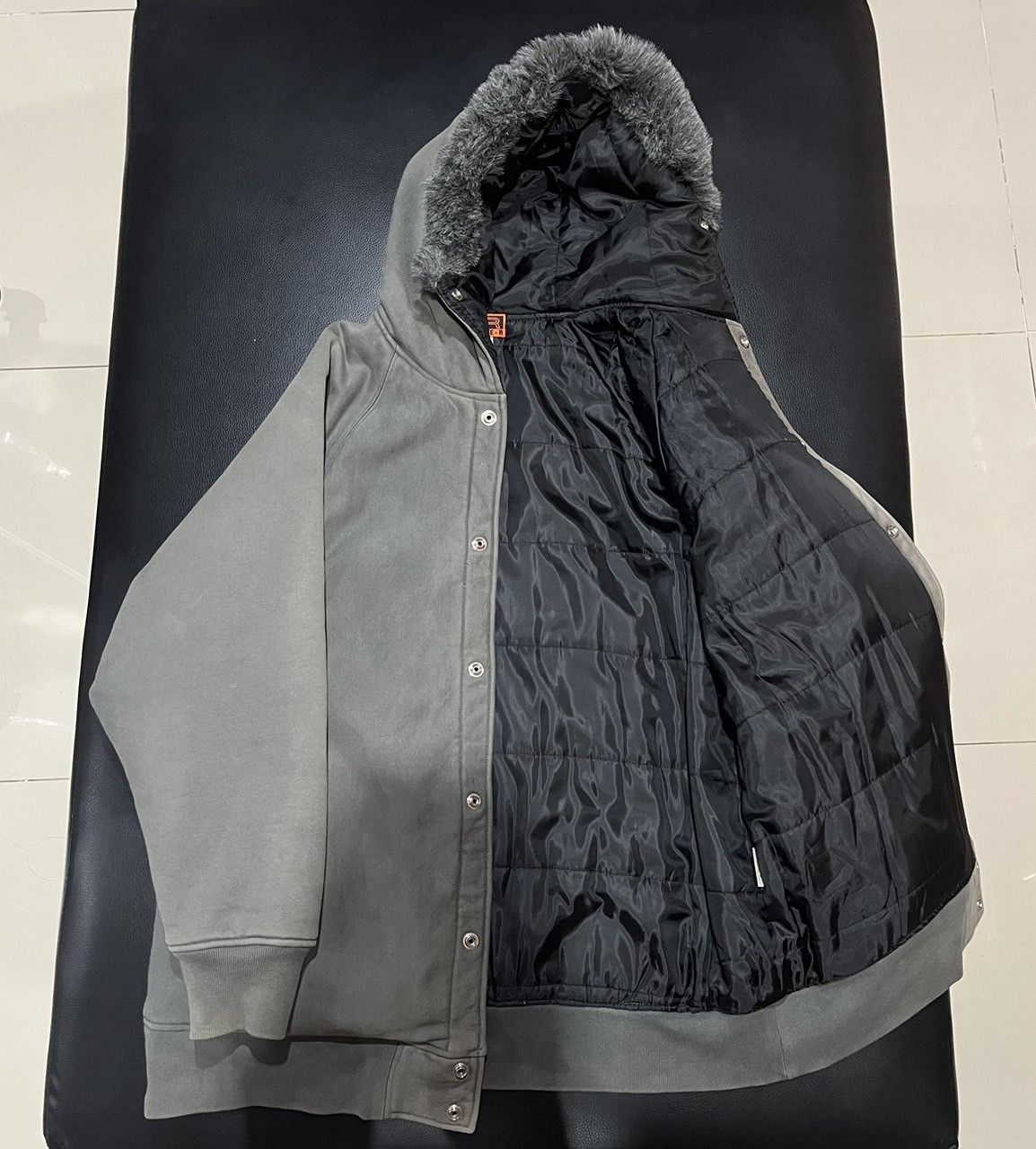 If Six Was Nine × Le Grande Bleu (L.G.B.) Seven Three R x Medallion Skulls S logo Fur Jacket Hooded Size US M / EU 48-50 / 2 - 12 Thumbnail