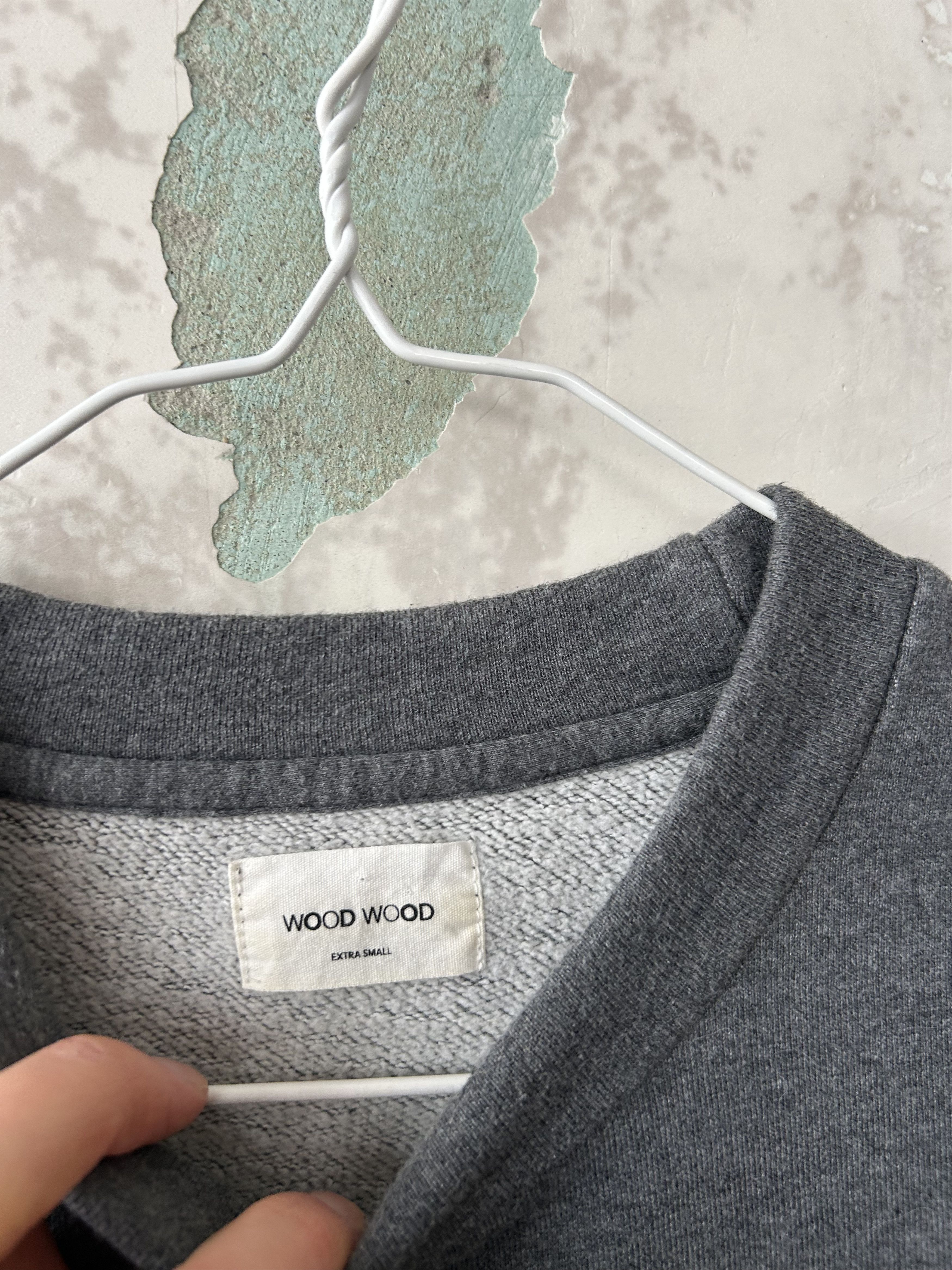 Wood Wood Vintage Wood Wood Casual Baggy Y2K Avant Garde Sweatshirt Size US S / EU 44-46 / 1 - 4 Thumbnail