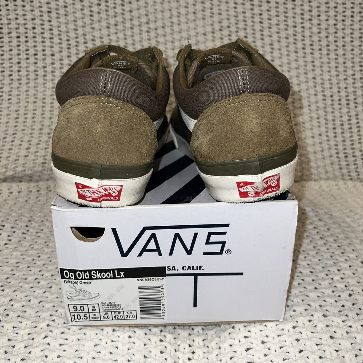 Vans × Wtaps VANS WTAPS OG OLD SKOOL LX Size US 9 / EU 42 - 5 Thumbnail