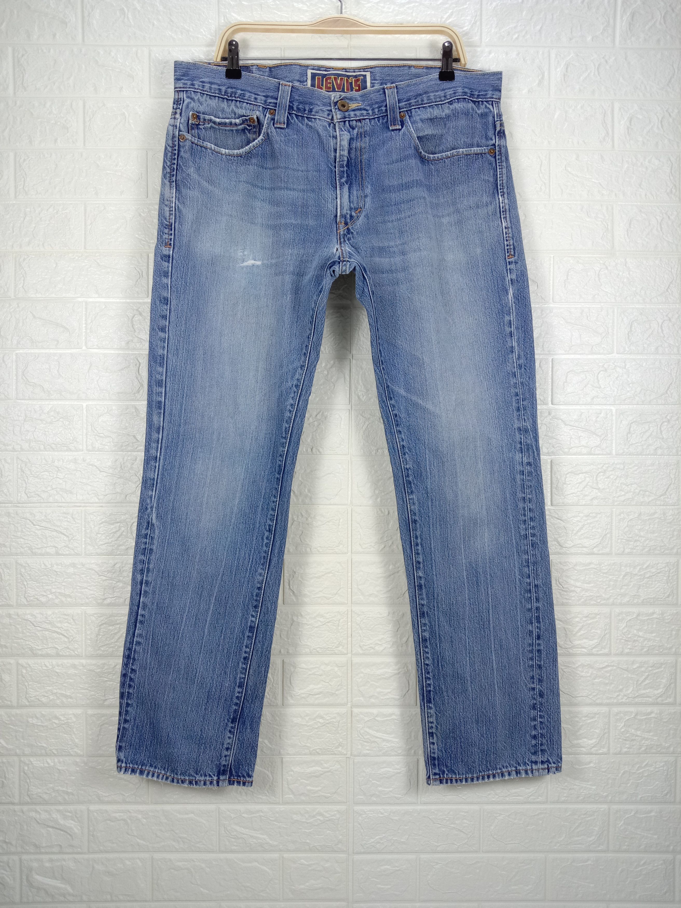 Levi's Vintage Levi's 511 Skinny Jeans Blue Wash Denim Size US 38 / EU 54 - 1 Thumbnail