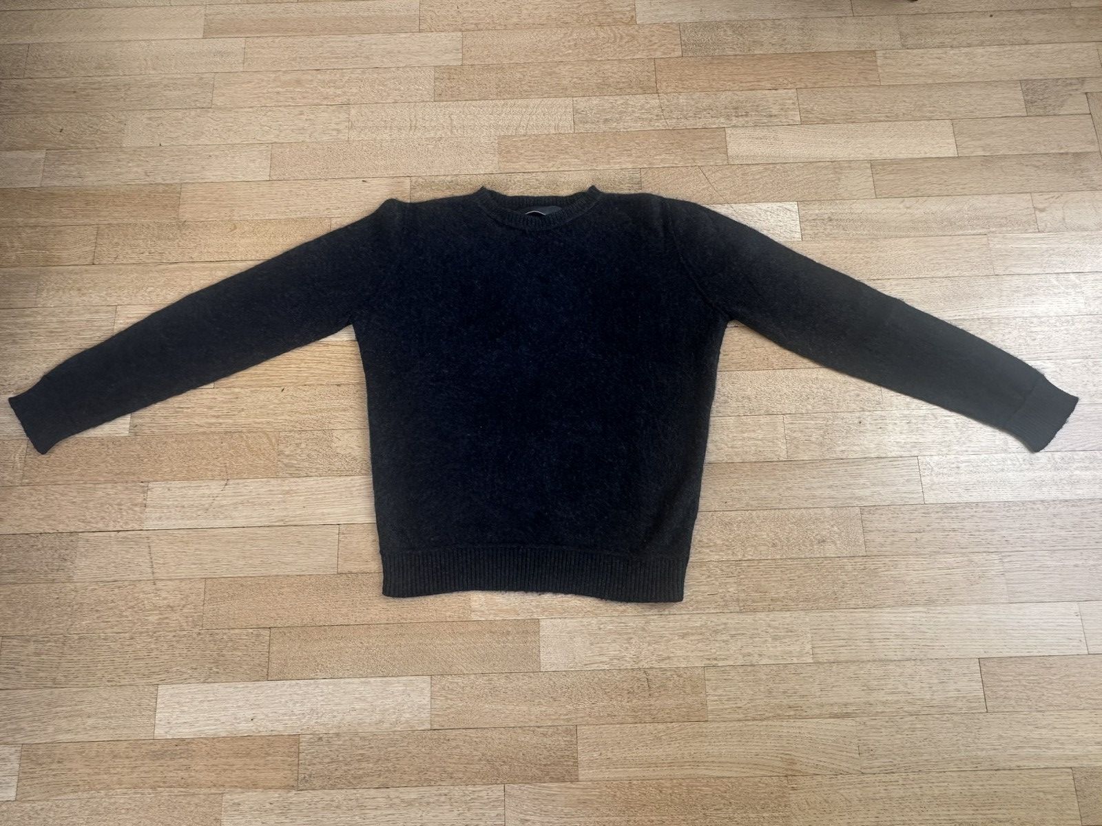 The Elder Statesman The Elder Statesman dark grey super soft cashmere sweater Size US L / EU 52-54 / 3 - 2 Thumbnail