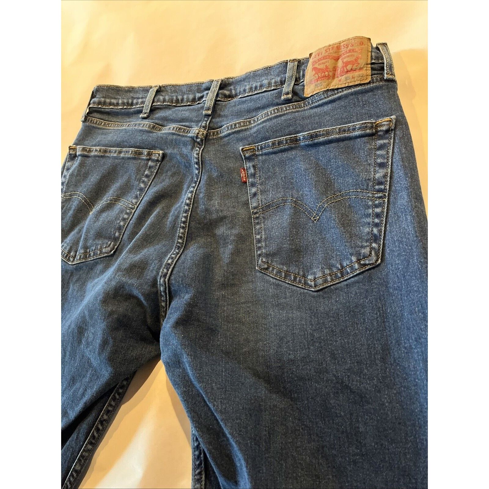 Levi's Levi’s 505 Jeans Men’s 36x32 Regular Straight Denim Cotton Size US 36 / EU 52 - 15 Thumbnail