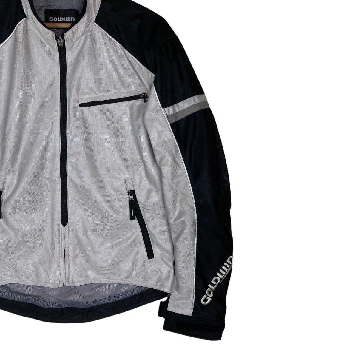 Goldwin Vintage Goldwin Racing Two Tone Zipper Jacket Size US L / EU 52-54 / 3 - 4 Thumbnail