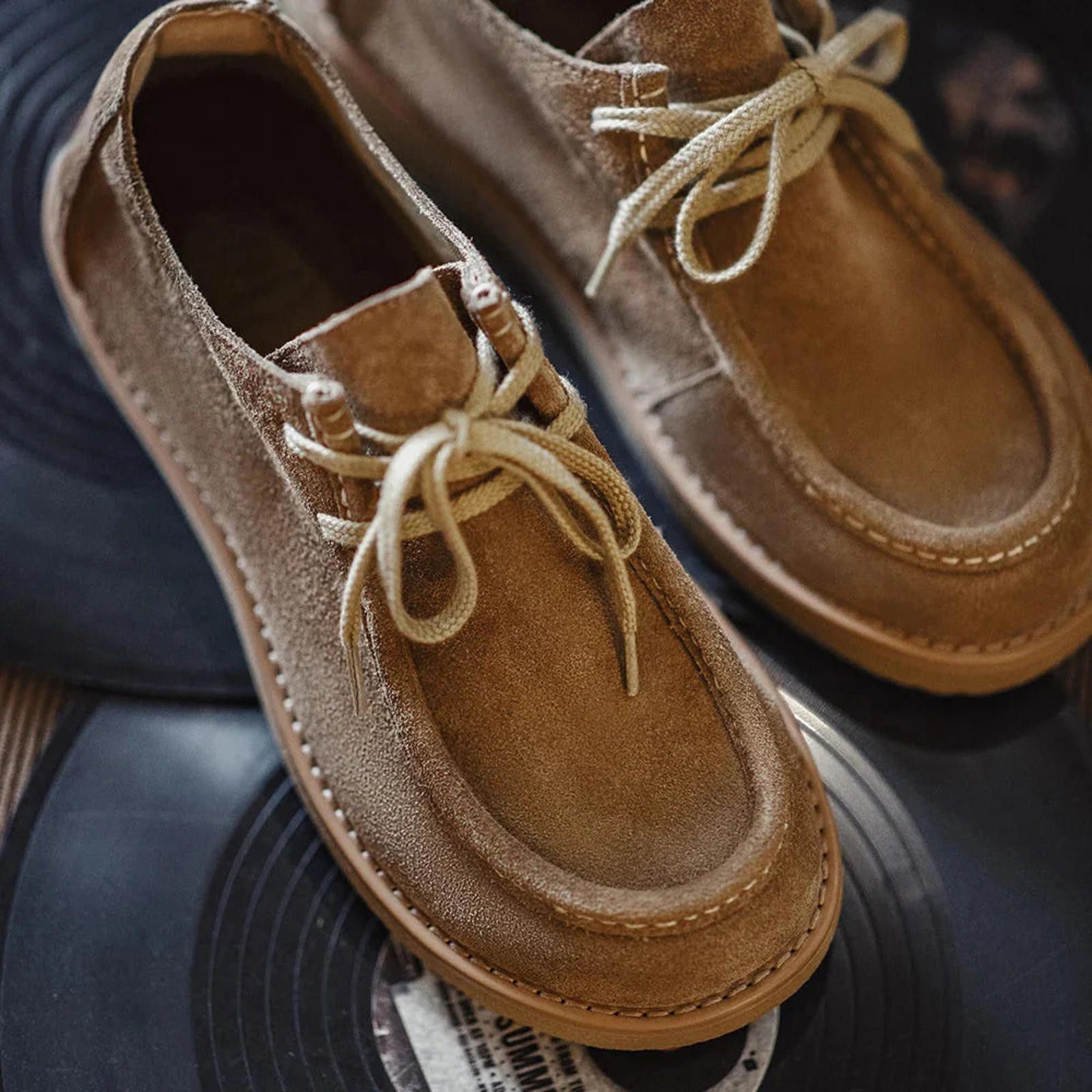 Other Suede Moccasin Lace-up Shoes Size US 9 / EU 42 - 8 Thumbnail