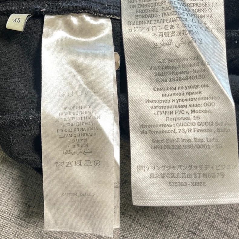 Gucci Gucci Size XS Striped elastic waist, lila embroidery, casu Size US 32 / EU 48 - 8 Thumbnail