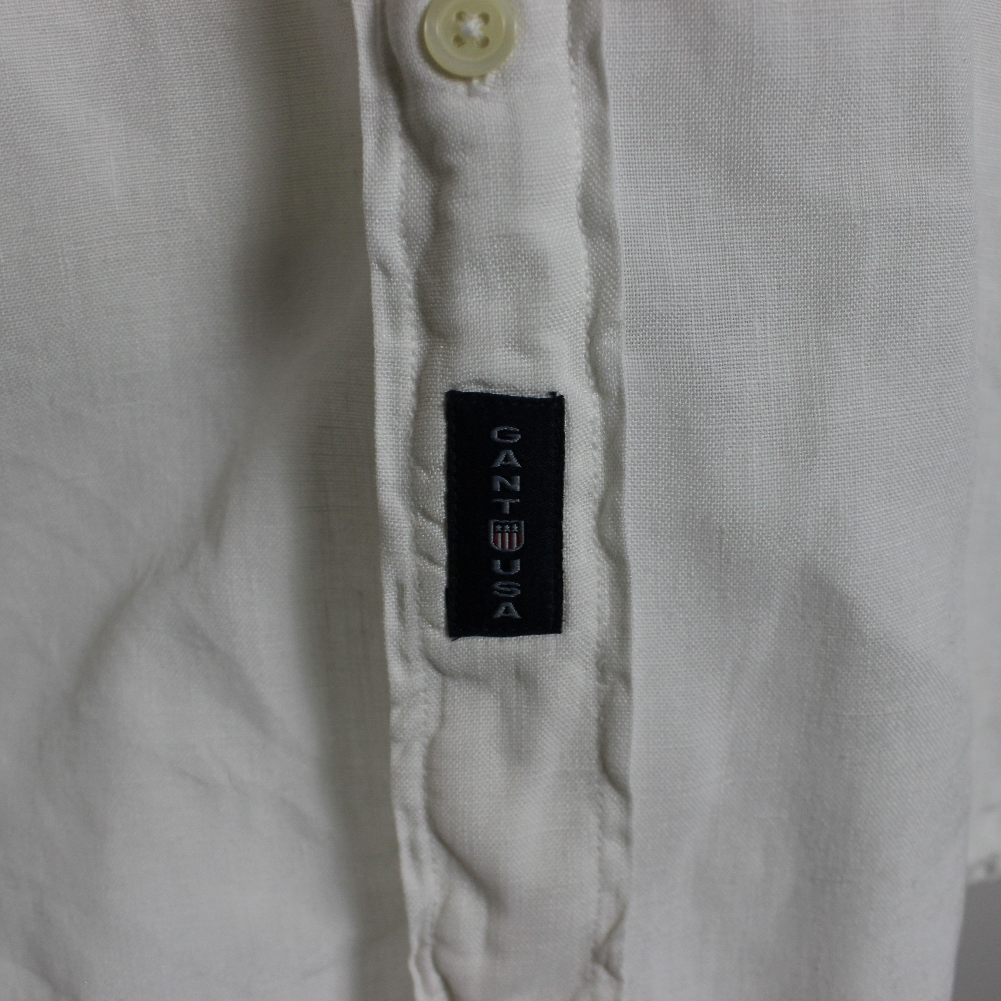 Gant Gant linen shirt men buttons ups white M L Size US L / EU 52-54 / 3 - 5 Thumbnail