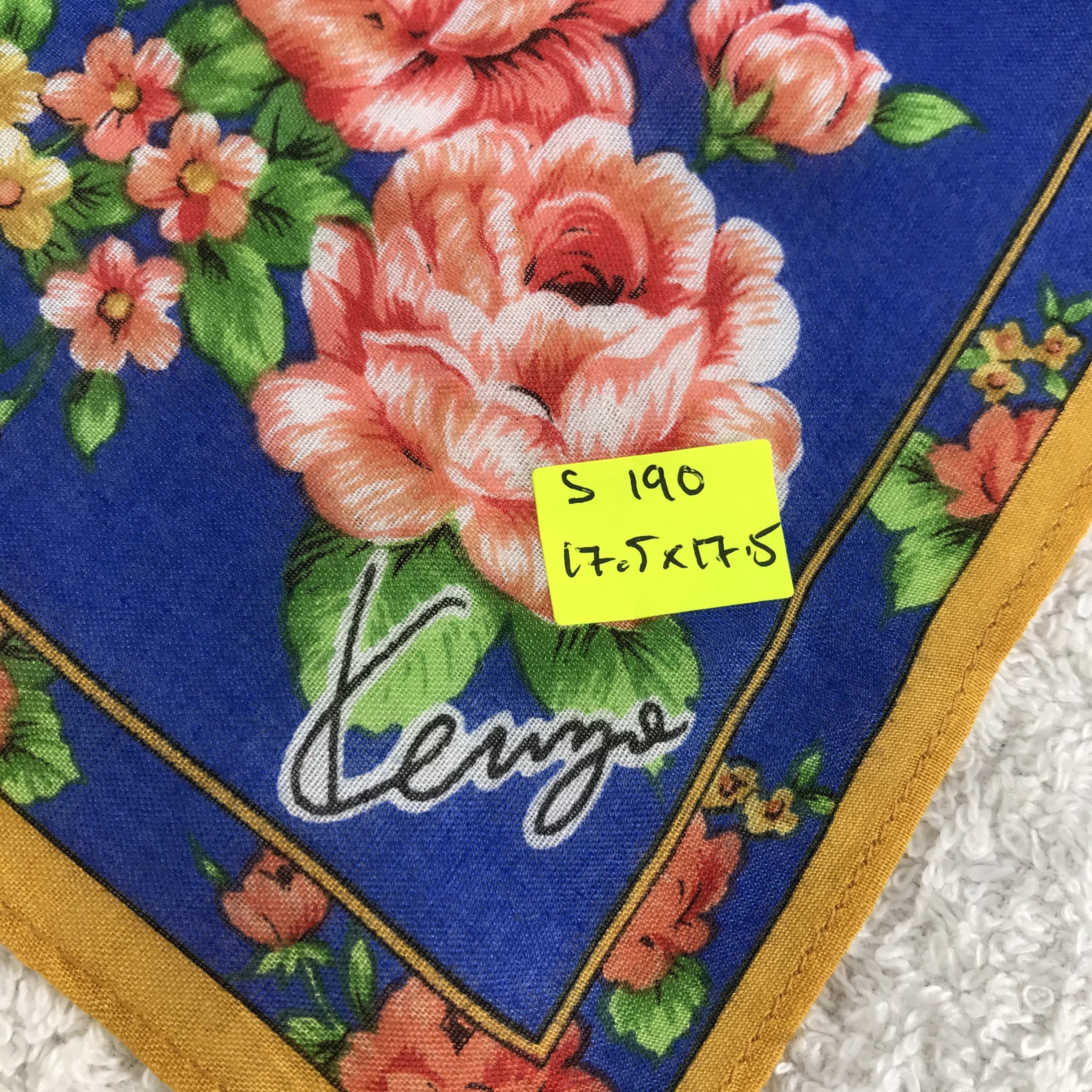 Kenzo × Vintage Kenzo Bandana / Handkerchief / Neckerchief - S190 Size ONE SIZE - 5 Thumbnail