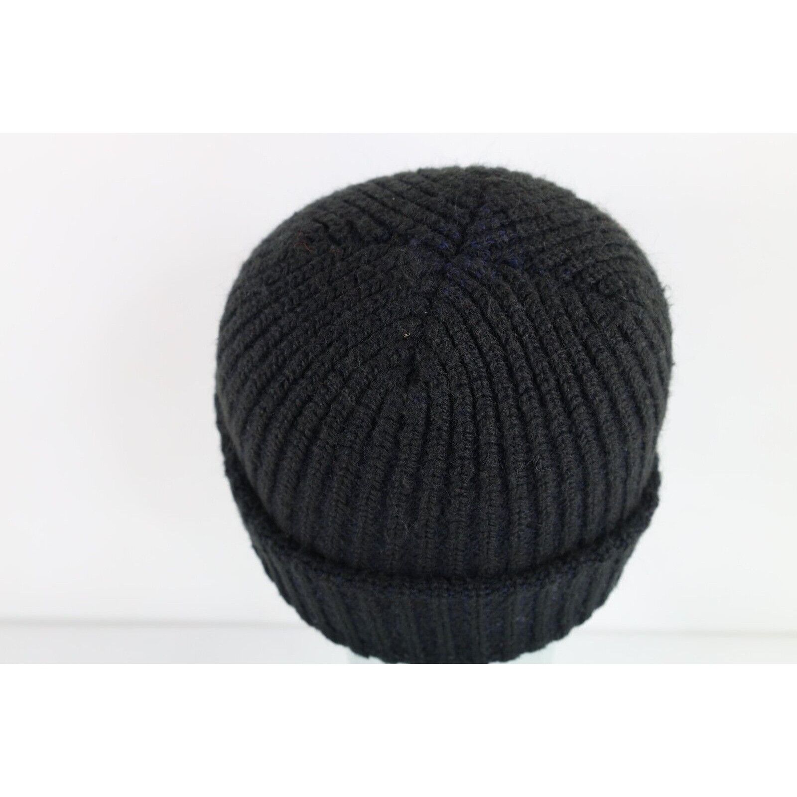 Vintage Vintage 90s Streetwear Chunky Double Wall Ribbed Beanie Hat Size ONE SIZE - 3 Thumbnail