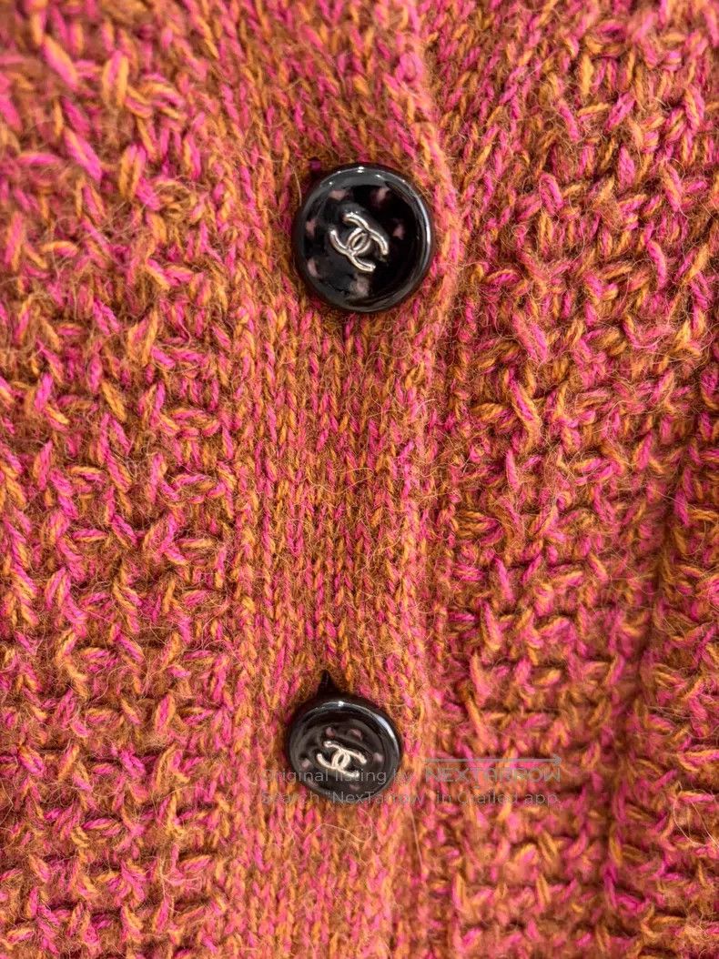 Chanel Chanel Autumn and winter new orange brown cashmere alpaca Size XS / US 0-2 / IT 36-38 - 3 Thumbnail