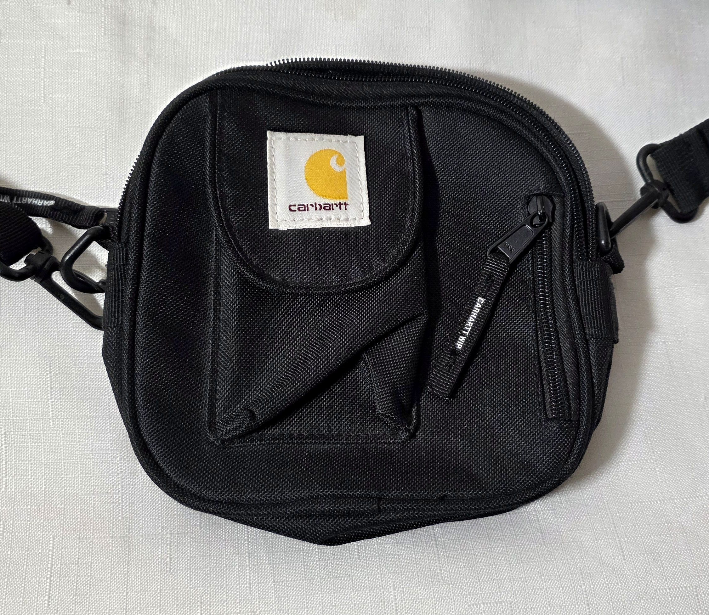 Carhartt Wip Carhartt WIP Essentials Bag Black Small Shoulder Strap Size ONE SIZE - 2 Thumbnail
