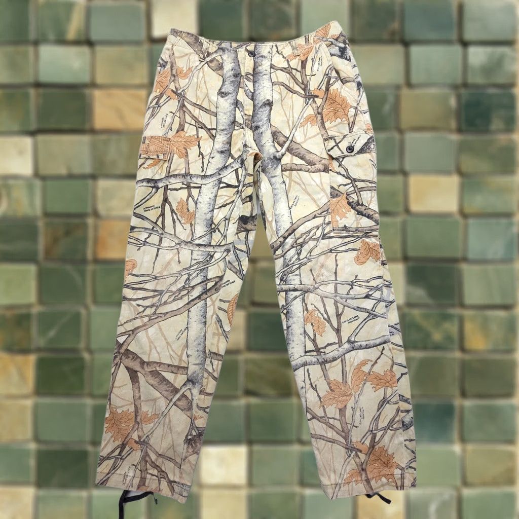 Vintage VINTAGE Skyline Camouflage Pants Mens L Hunting Cargo USA Aspen Birch Camo Size US 33 - 1 Thumbnail