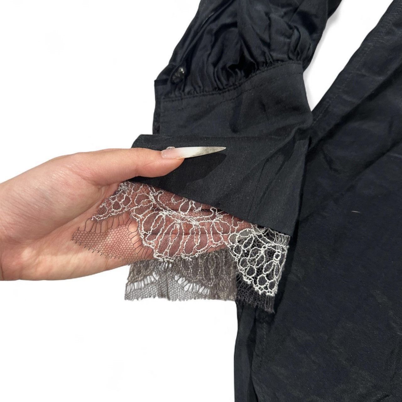 If Six Was Nine If Six Was Nine Black Lace Panel Shirt Size US S / EU 44-46 / 1 - 7 Thumbnail
