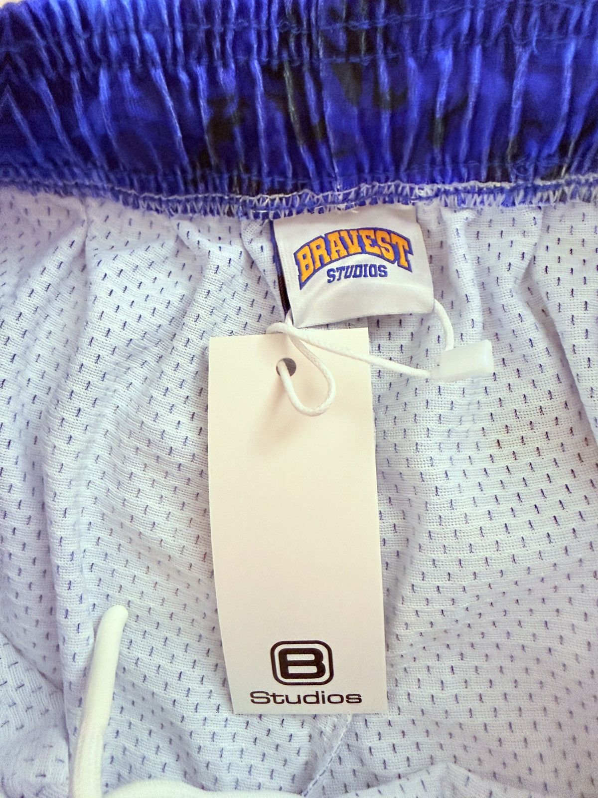 Bravest Studios Bravest Studios “Blue Inferno” Shorts Size XL 🔥 Size US 34 / EU 50 - 2 Thumbnail