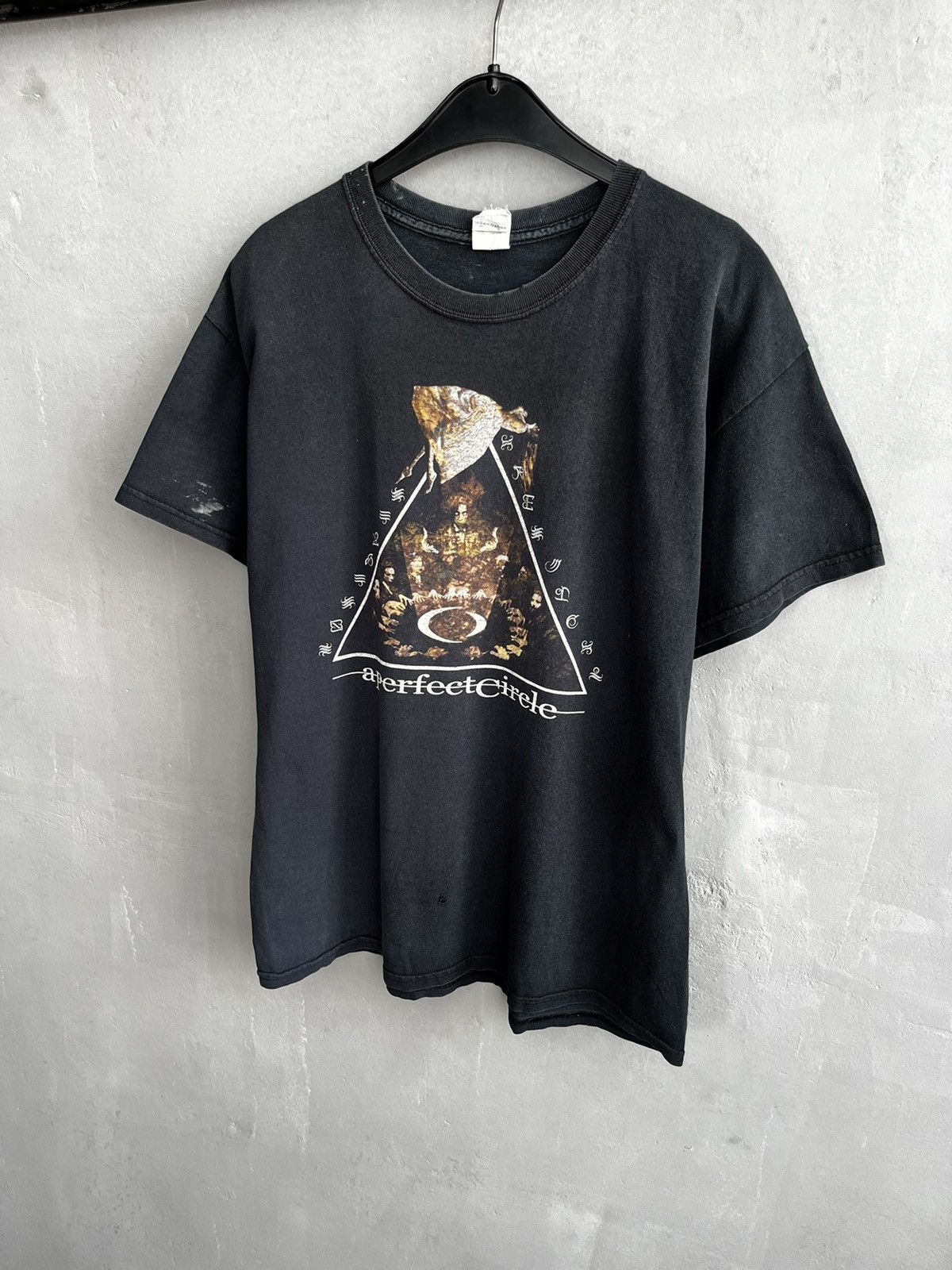 Band Tees × Vintage Vintage A Perfect Circle Band Tee T Shirt 2000 Y2K Size US L / EU 52-54 / 3 - 1 Thumbnail