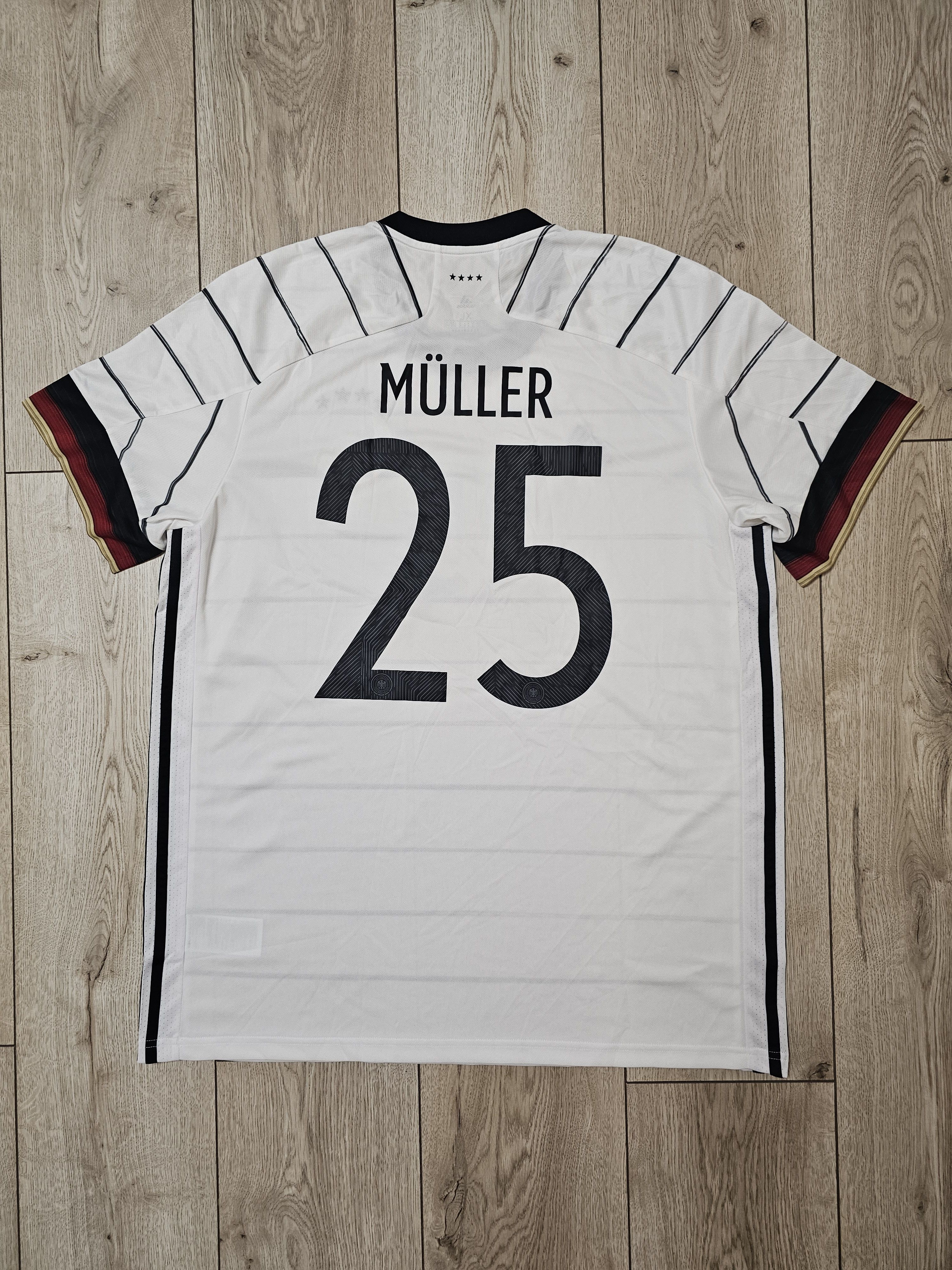 Adidas × All Sport GERMANY 2019 2021 HOME MULLER FOOTBALL SHIRT SOCCER JERSEY Size US XL / EU 56 / 4 - 1 Thumbnail