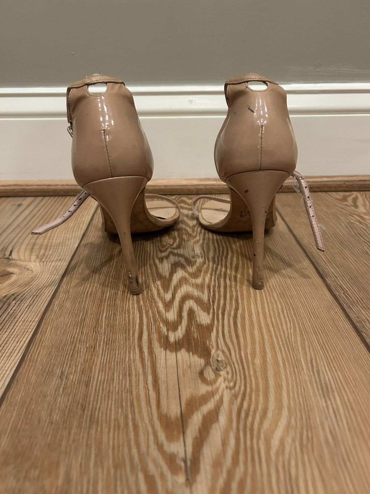 Stuart Weitzman *Discontinued* Nudist 100mm Sandal Size US 7 / IT 37 - 3 Thumbnail