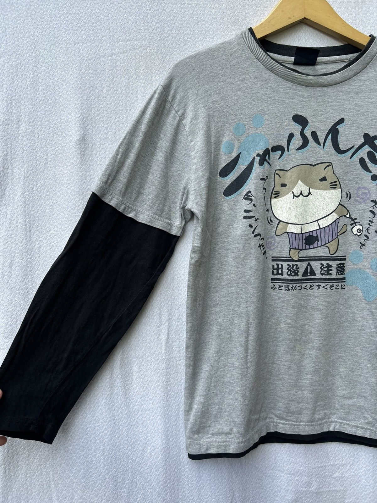 20471120 × Hysteric Glamour × Japanese Brand Oblo Design Japanese Double Layer Longsleeve Size US M / EU 48-50 / 2 - 4 Thumbnail
