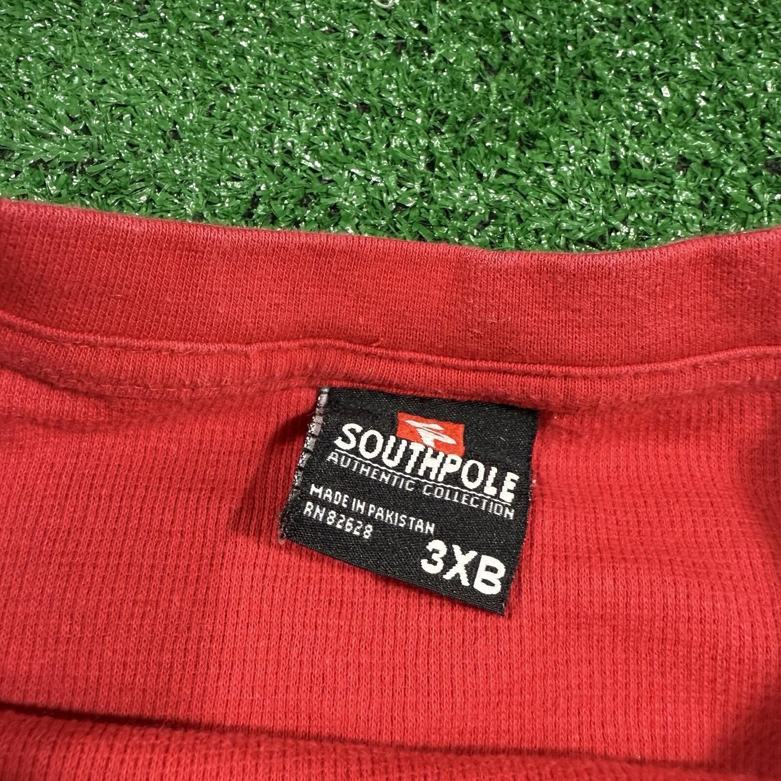 Southpole Vintage Y2K SouthPole Thermal Long Sleeve Shirt Mens M Knit Size US M / EU 48-50 / 2 - 7 Thumbnail