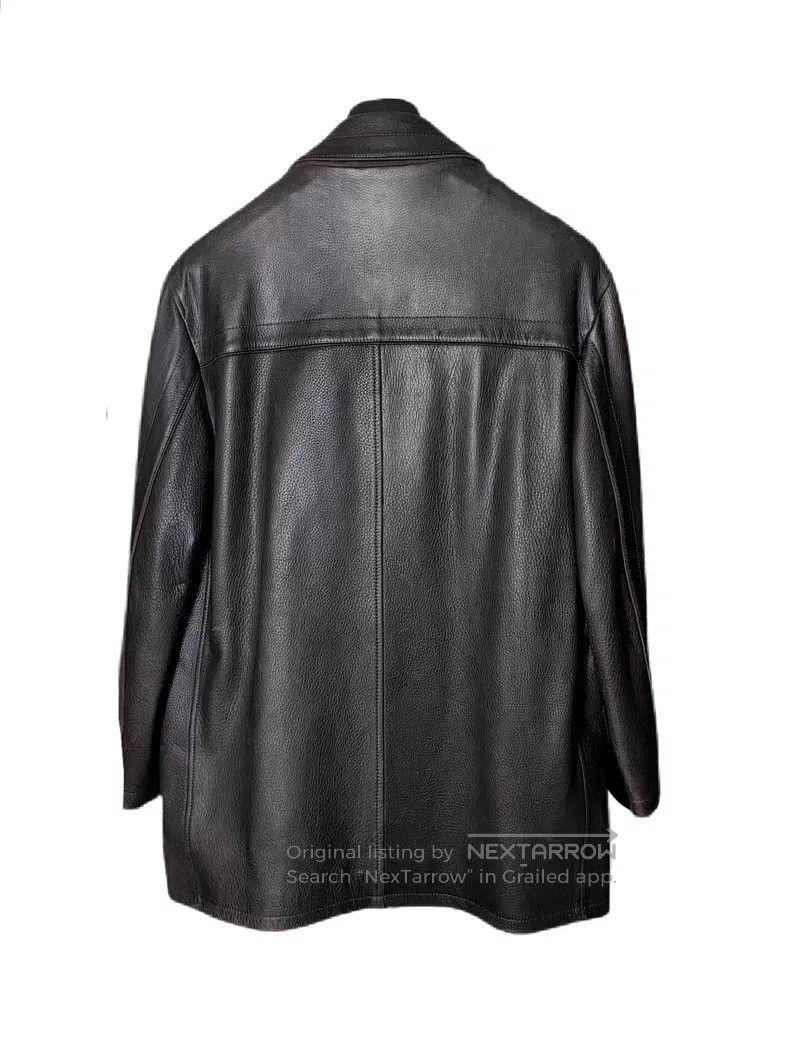 Brioni Brioni Deer Leather Mid-length Coat Size US M / EU 48-50 / 2 - 2 Thumbnail