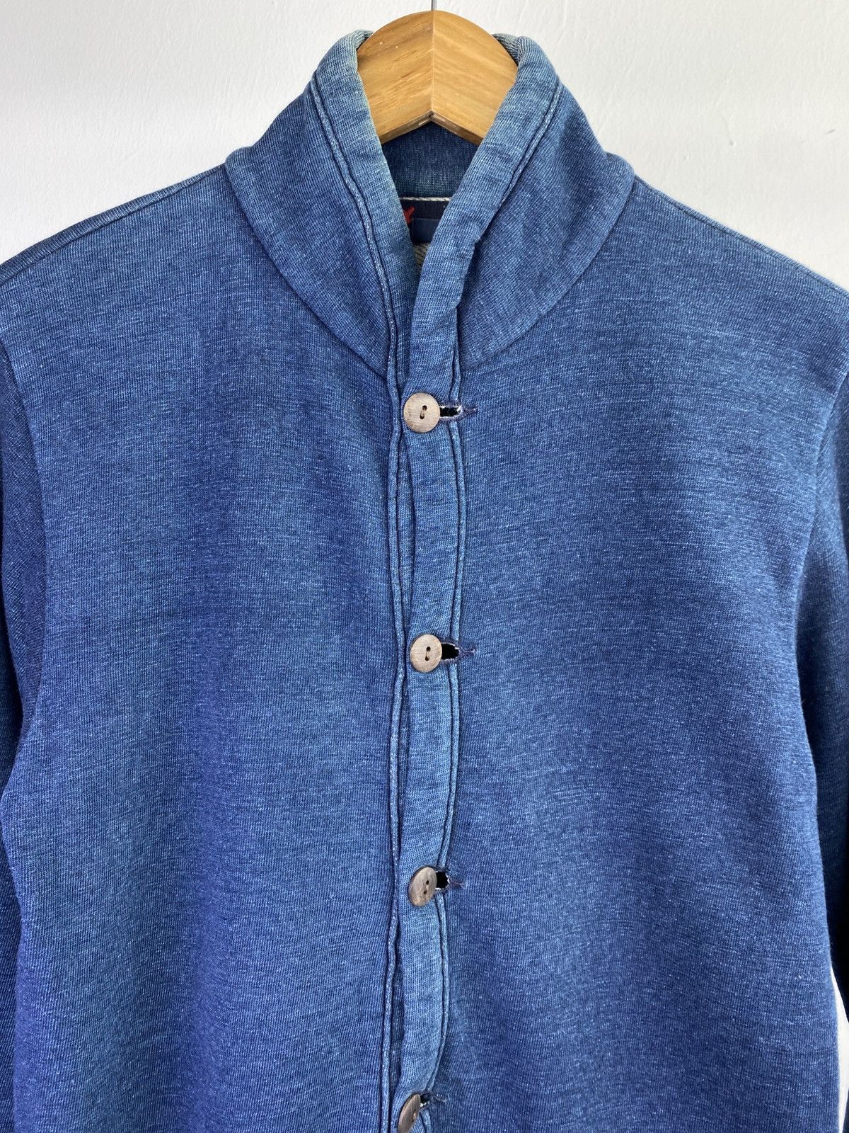 45rpm 45rpm Indigo Button Cardigan Jacket Japan Size US S / EU 44-46 / 1 - 10 Thumbnail