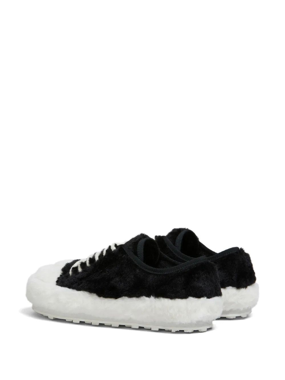 Marni o1w1db11125 Teddy Lace Up Sneakers in Black/White Size US 8 / IT 38 - 5 Thumbnail