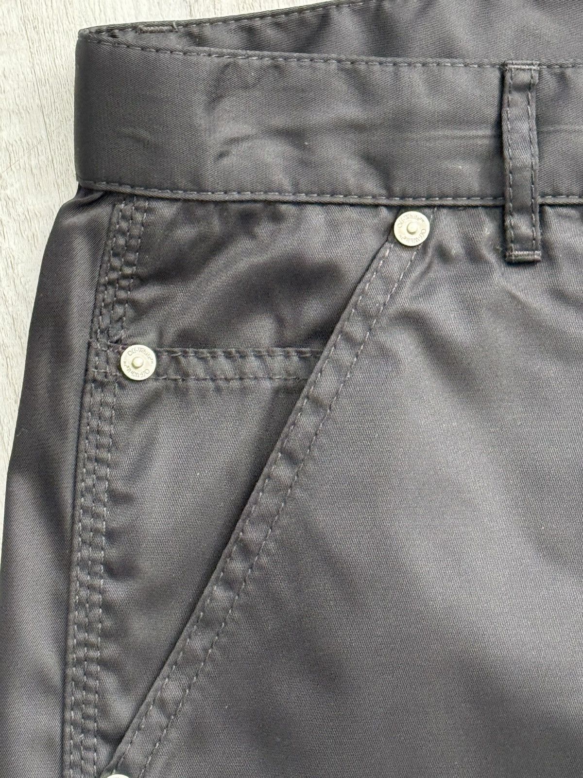Off-White Off-White Loose Fit Wide Leg Nylon Trouser US36 IT52 Size US 36 / EU 52 - 4 Thumbnail