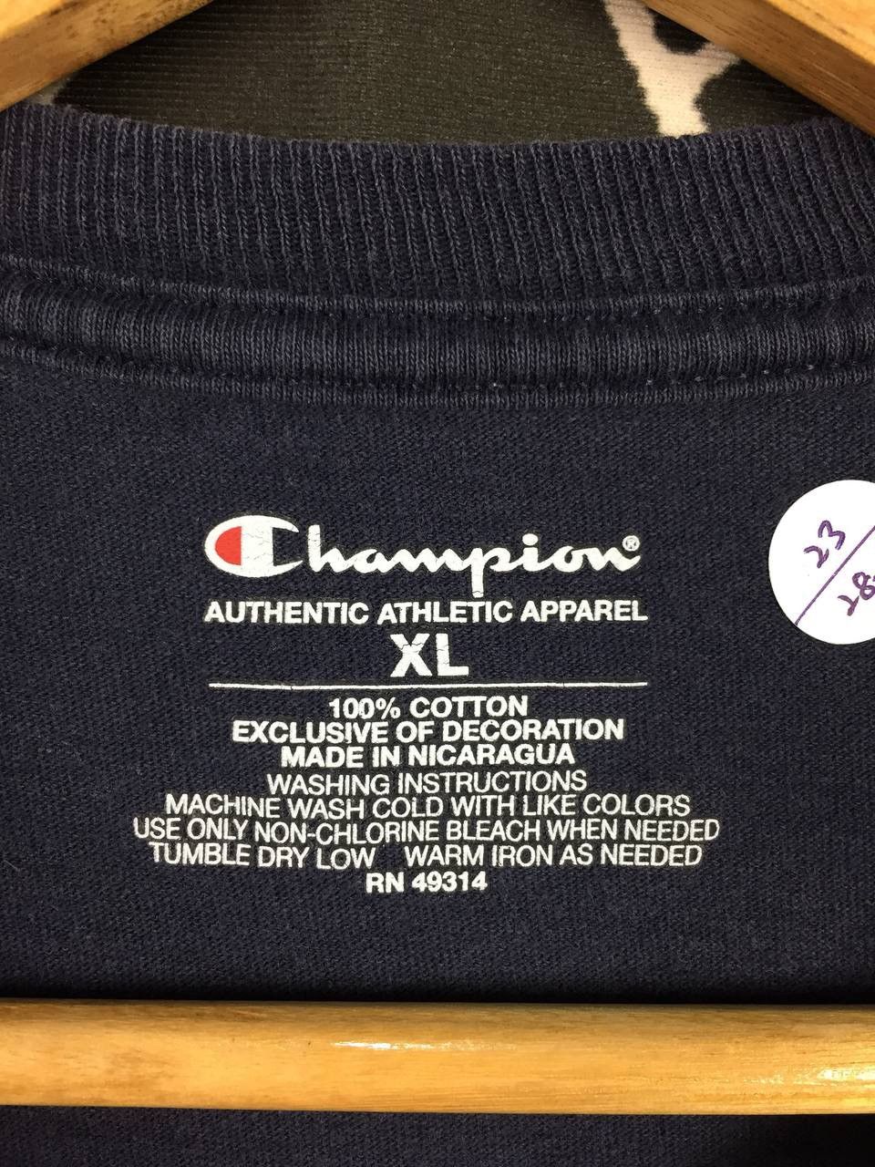 Champion × Vintage Vtg Champion Rollins College Spell Out Tee Size US XL / EU 56 / 4 - 8 Thumbnail