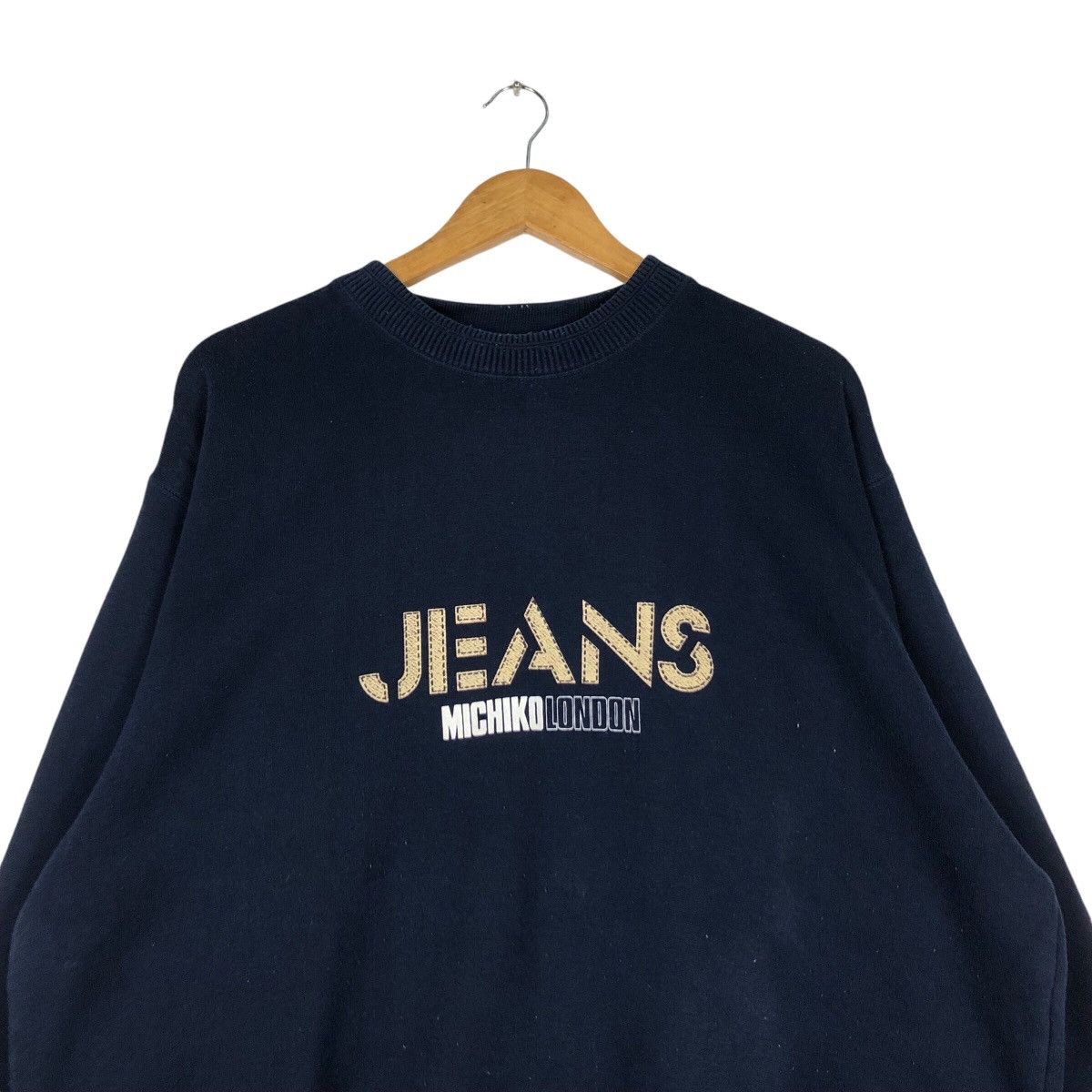 Japanese Brand × Michiko Koshino London Michiko London Koshino Sweatshirt Rare Streetwear XL Size US XL / EU 56 / 4 - 2 Thumbnail