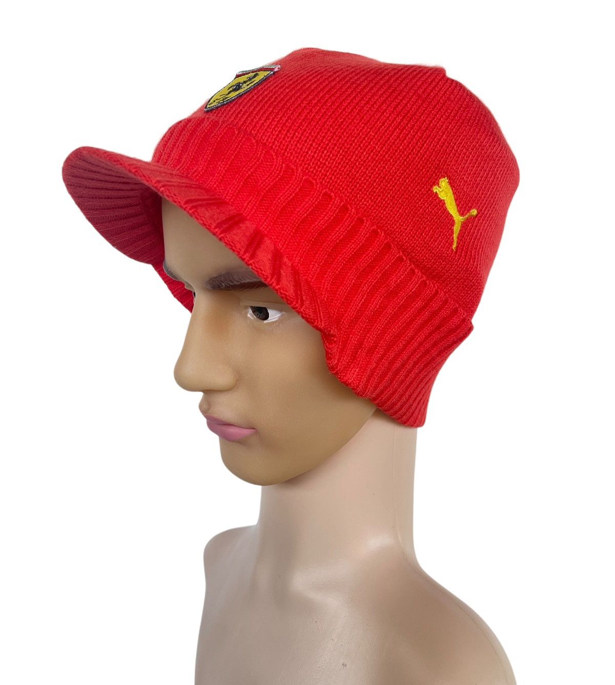 Ferrari × Puma Scuderia Ferrari X Puma Racing Knitted Visor Hats Size ONE SIZE - 2 Thumbnail
