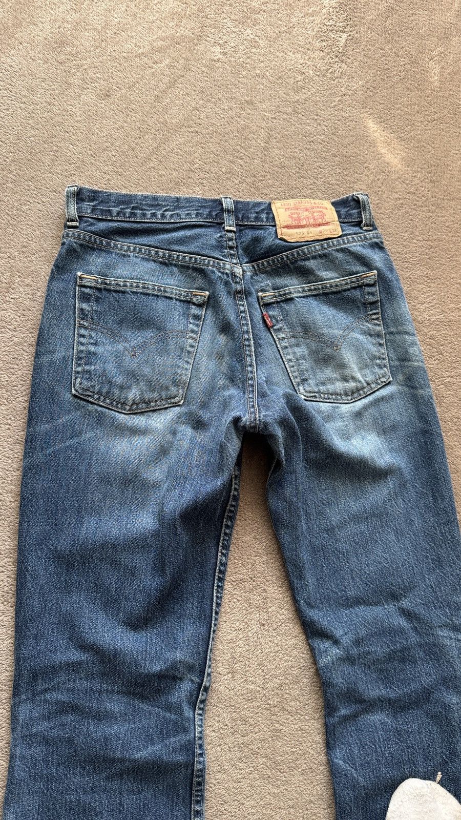 Japanese Brand Flared Crazy Levis Jeans Y2K Mudwash Denim LGB if6was9 vibe Size US 29 - 4 Thumbnail