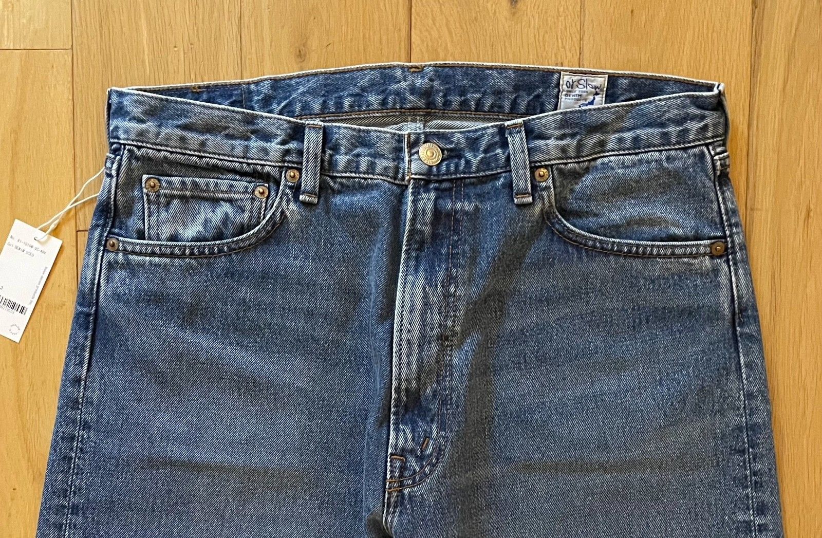Orslow orSlow 101 Dad's Fit Denim Used Wash ARKnets Special Size 3 Size US 34 / EU 50 - 3 Thumbnail