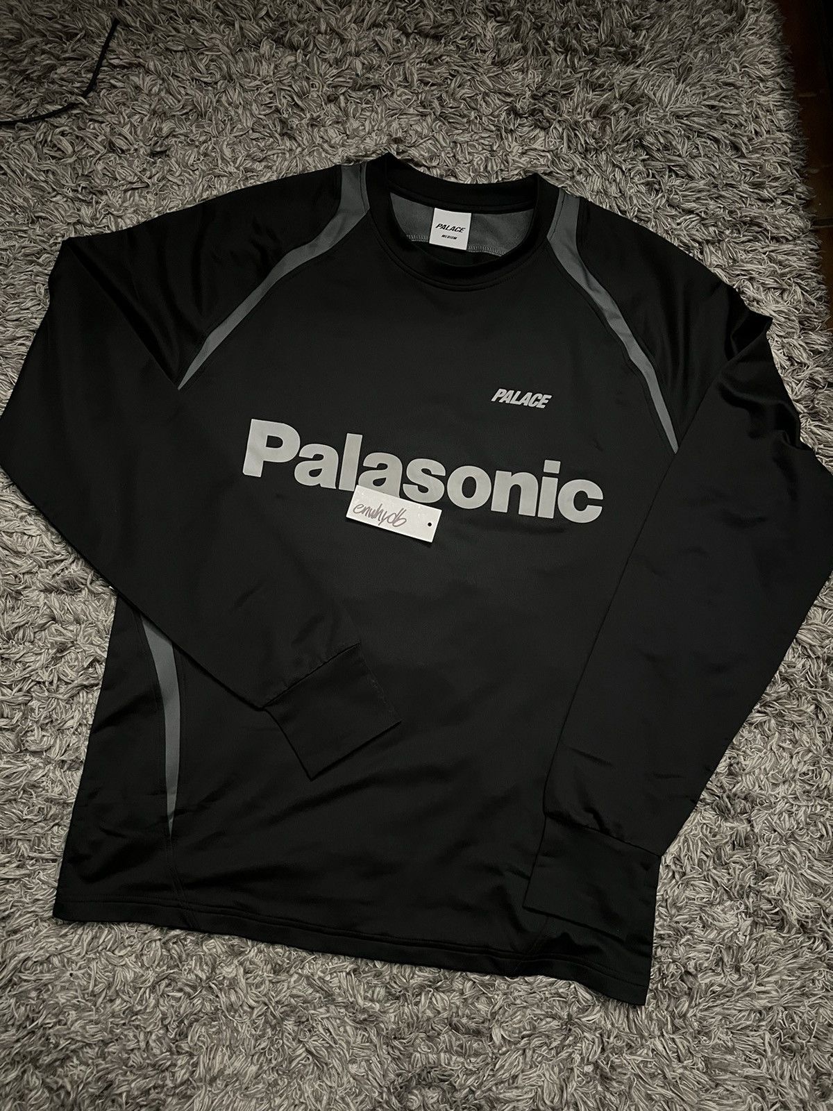 Palace Palace Trail Runner Longsleeve - black | Grailed
